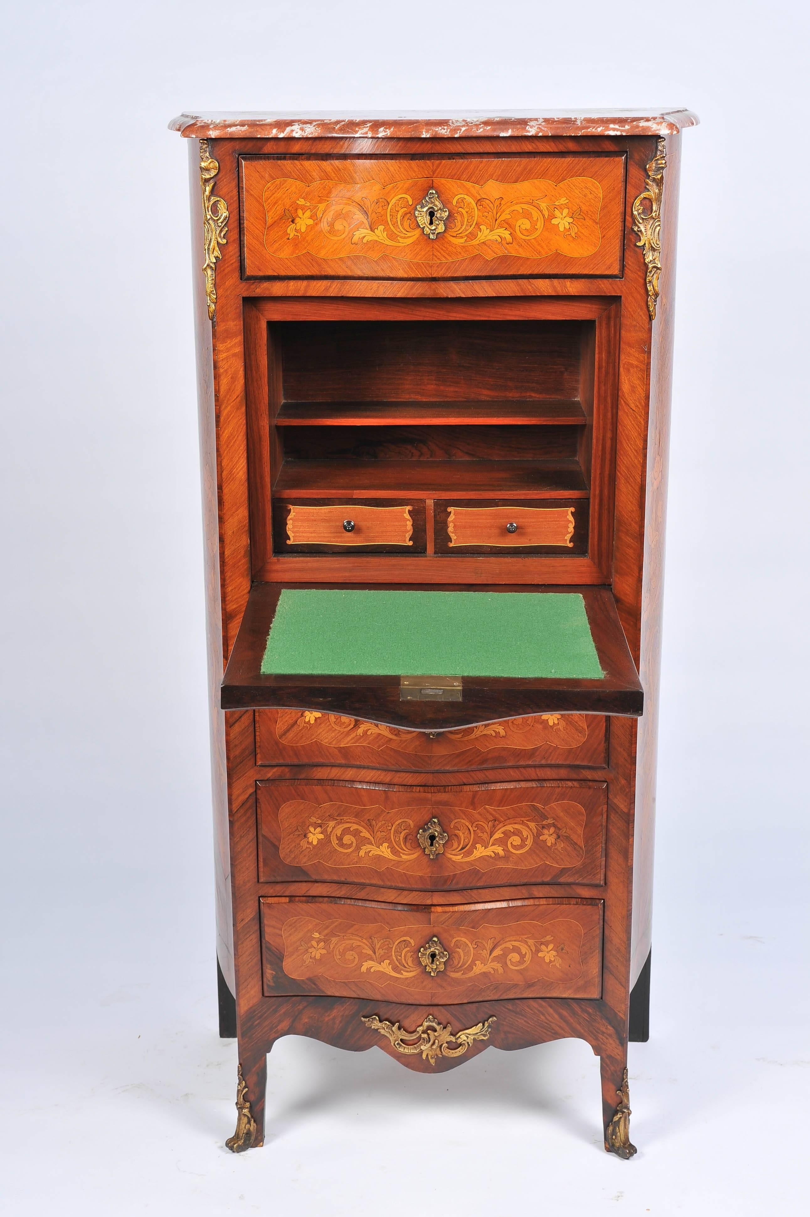 Louis XVI Style Secretaire Cabinet For Sale 1