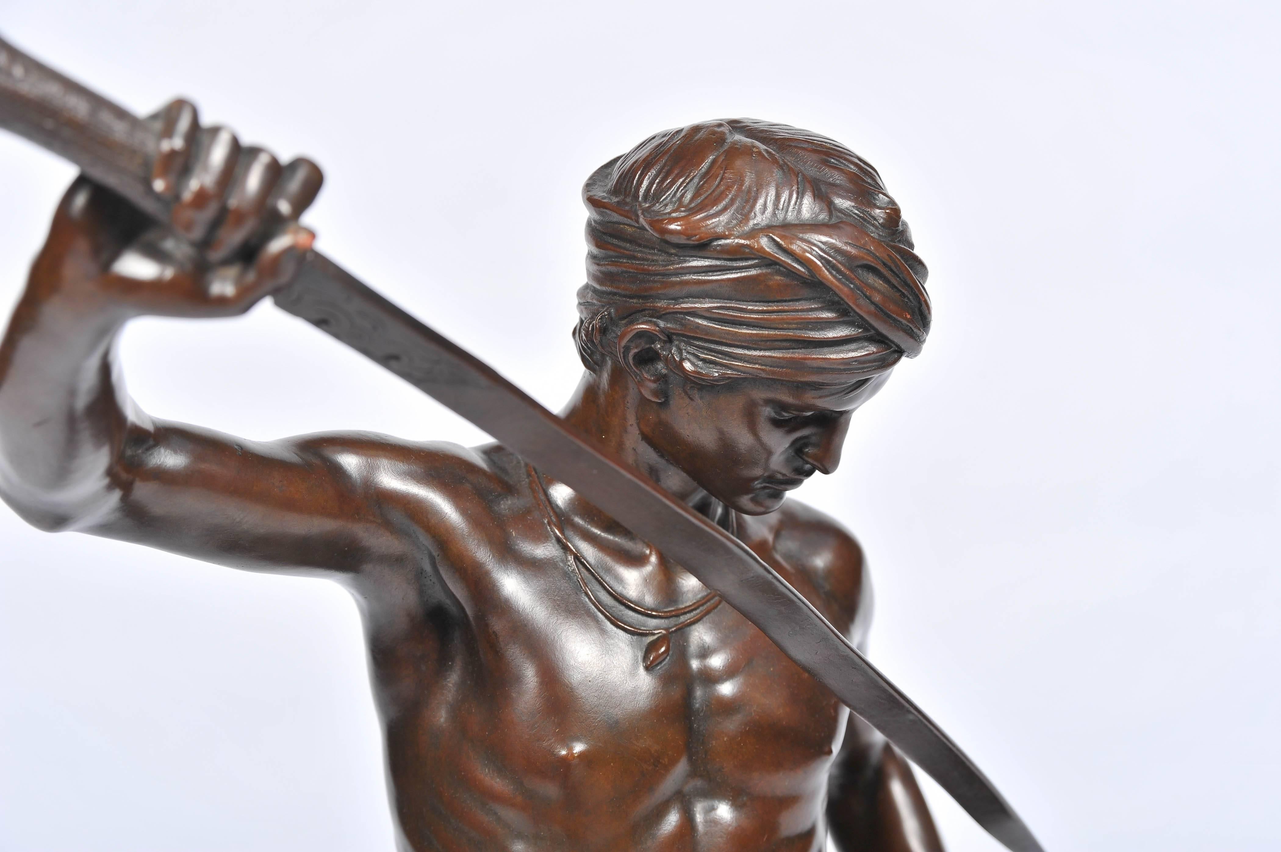 a mercier bronze sculpture