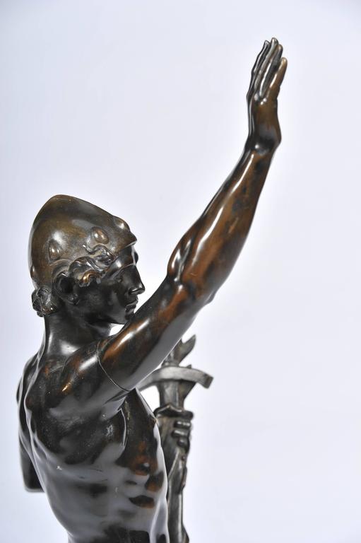 Classical Bronze Statue of David, 19th Century at 1stDibs