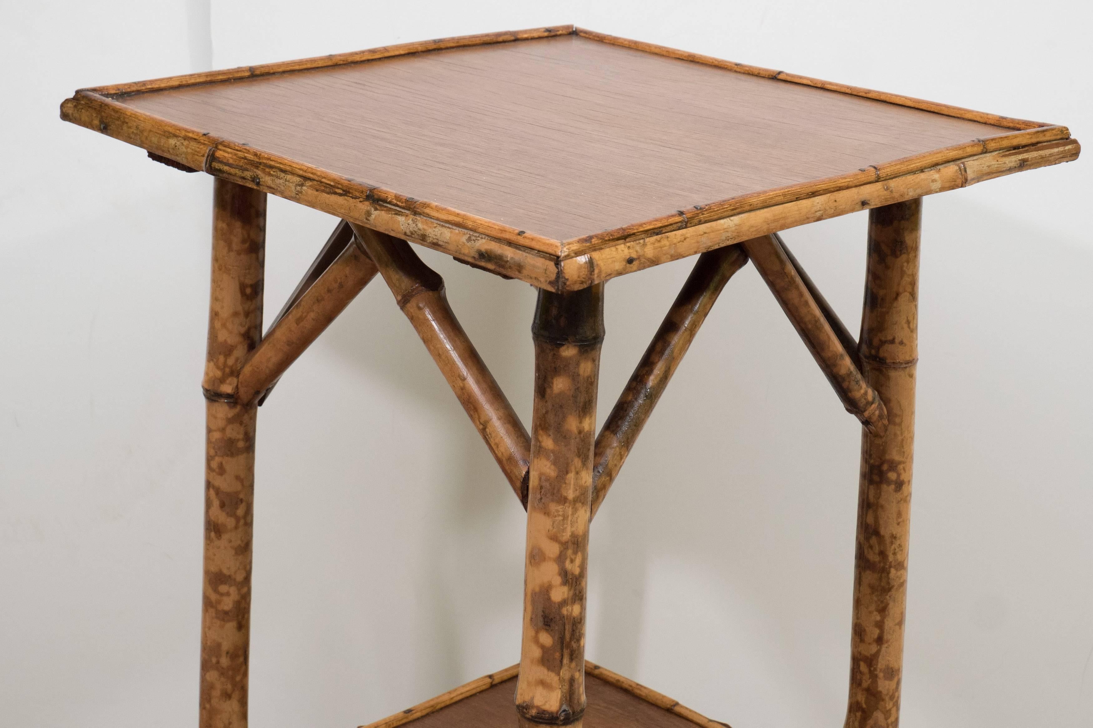 British Small Bamboo Table