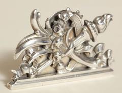 Amelie Cardeilhac Sterling Silver Menu Holder