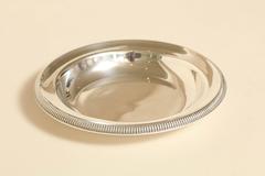 French Art Deco Sterling Silver Wine Bottle Coaster by Ravinet d’Enfert