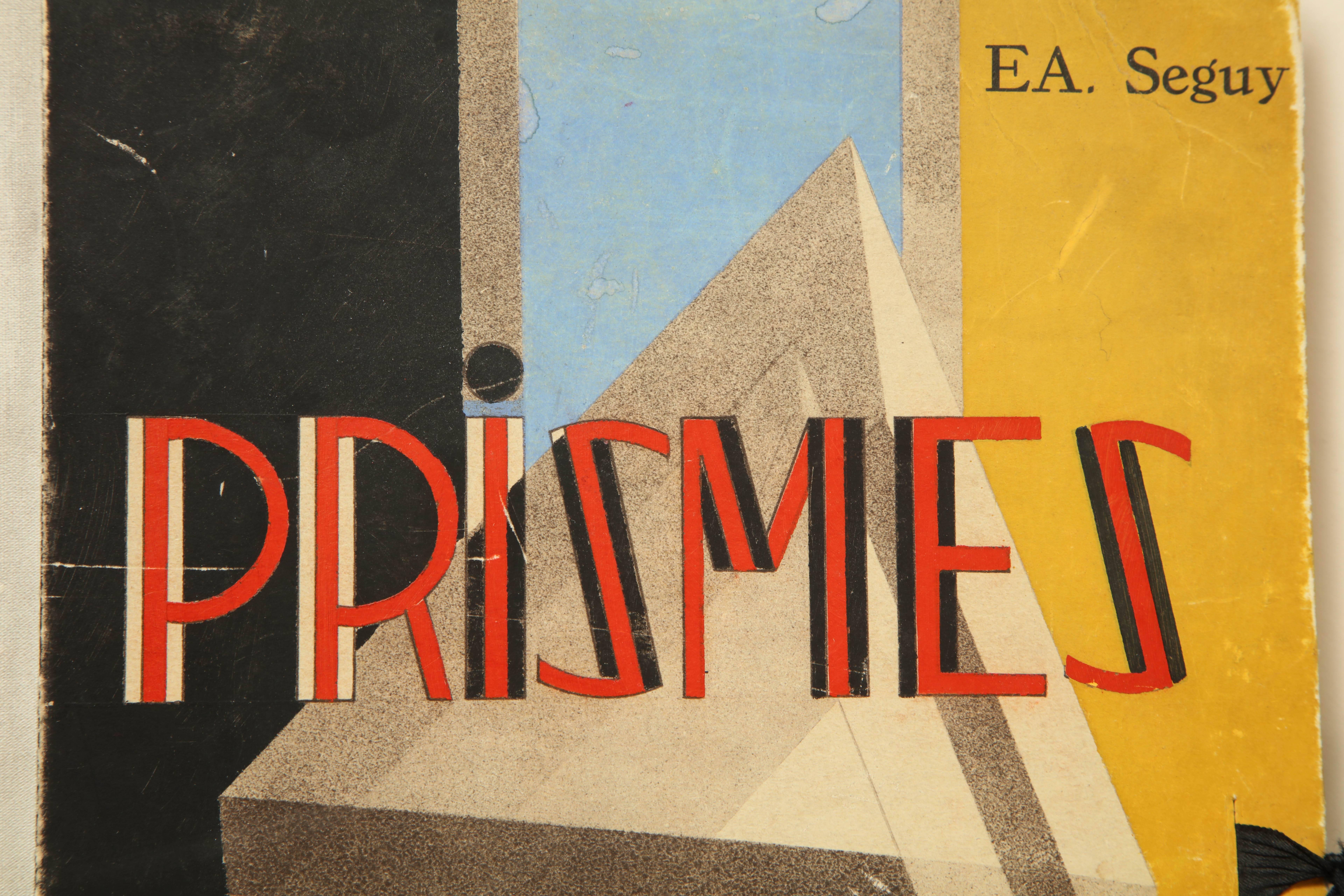 French “Prismes” by E.A. Seguy For Sale