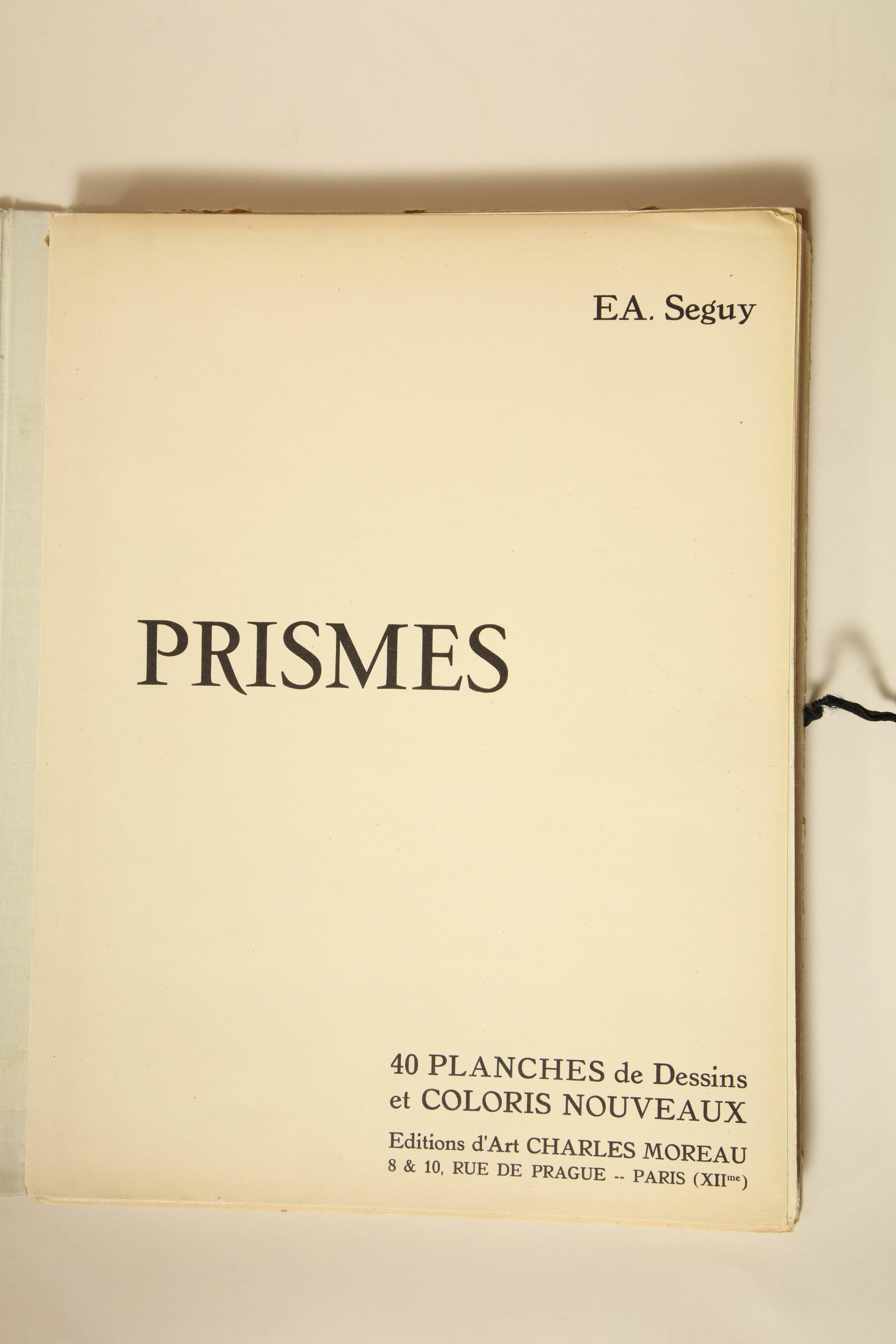 “Prismes” by E.A. Seguy In Good Condition For Sale In New York, NY