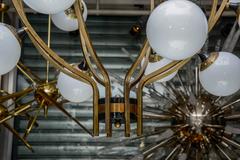 Cage Style Globes Chandeliers