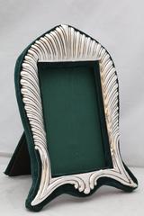 Unusual Victorian Sterling Silver Picture Frame