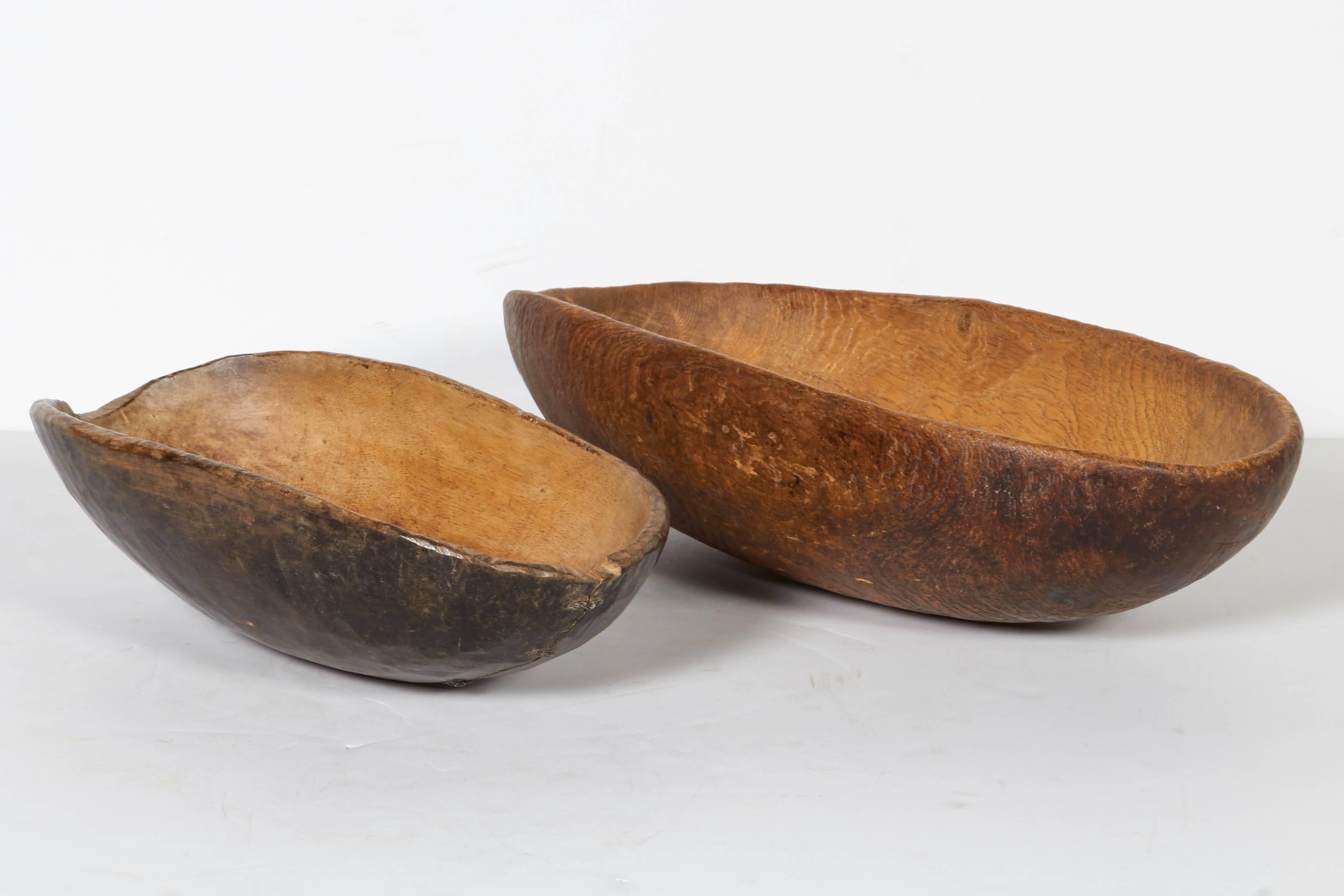 A pair of gracefully shaped West African food bowls, each with a beautiful patina. Sold as a set.
a b h a y a
TR147.