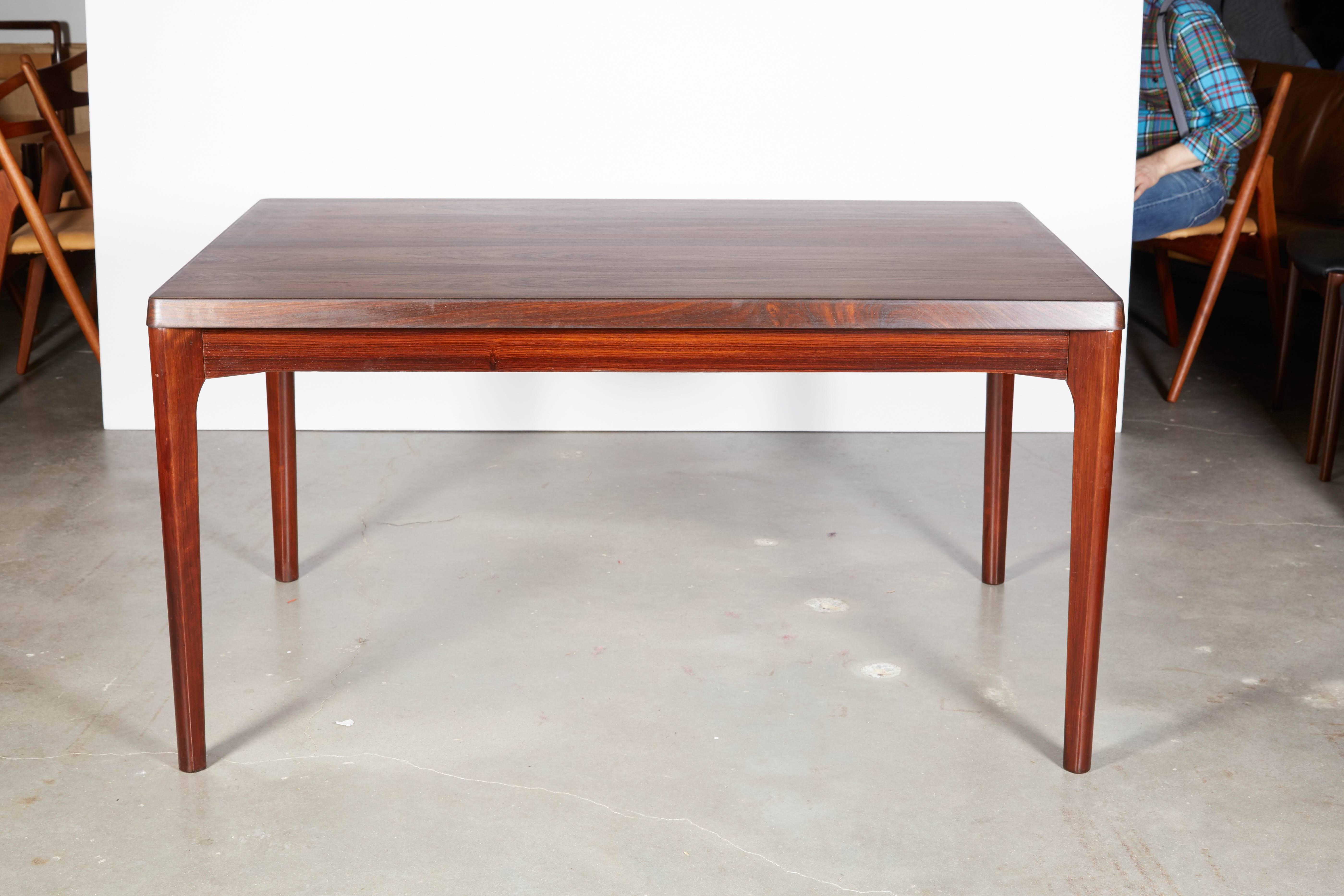 Vintage 1960s Danish Dining Table by Henning Kjaernulf

This expandable dining table is in excellent condition, and the grain on this one is stunning. The leaves are 20