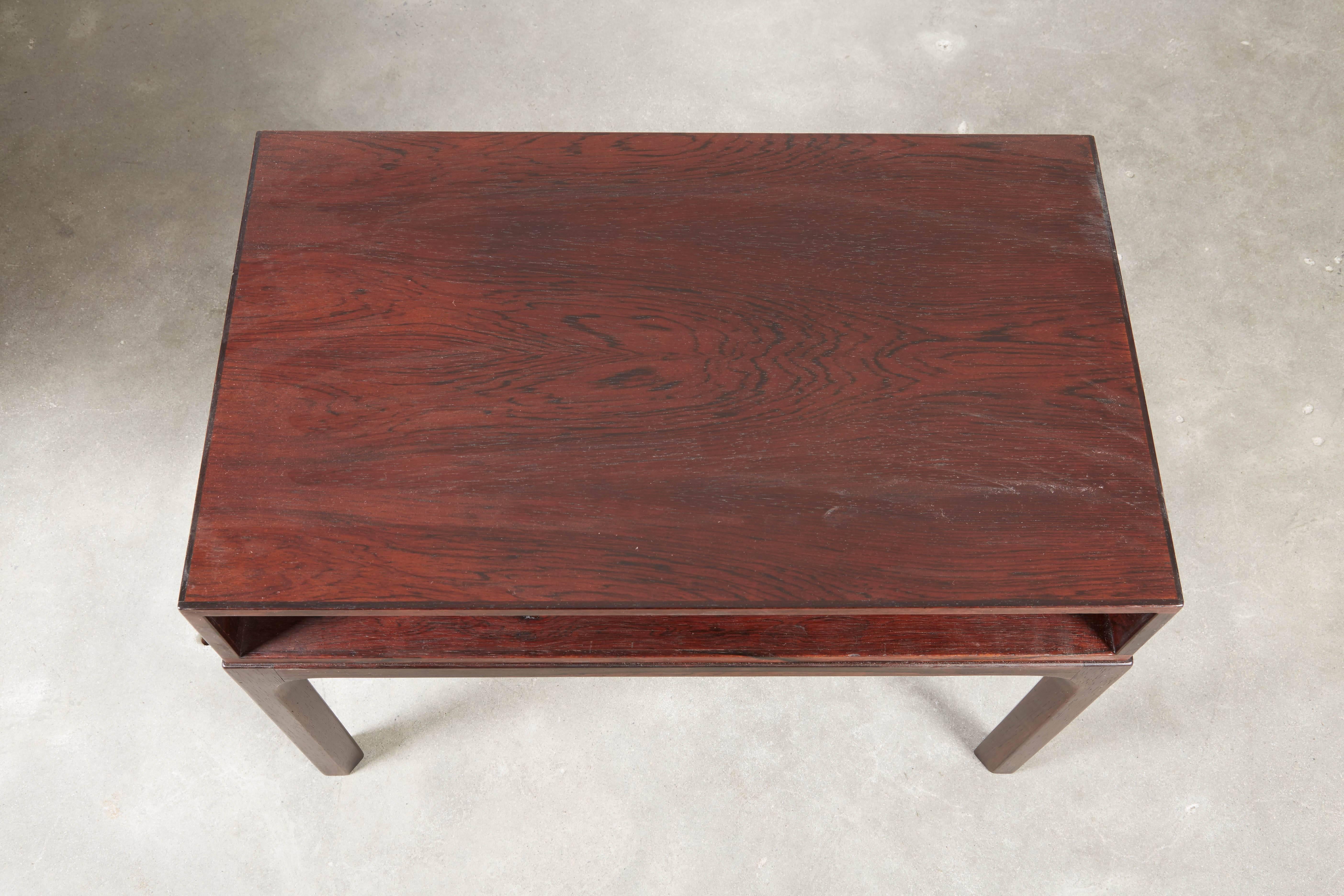 Rosewood Night Stand by Kai Kristiansen In Excellent Condition In New York, NY