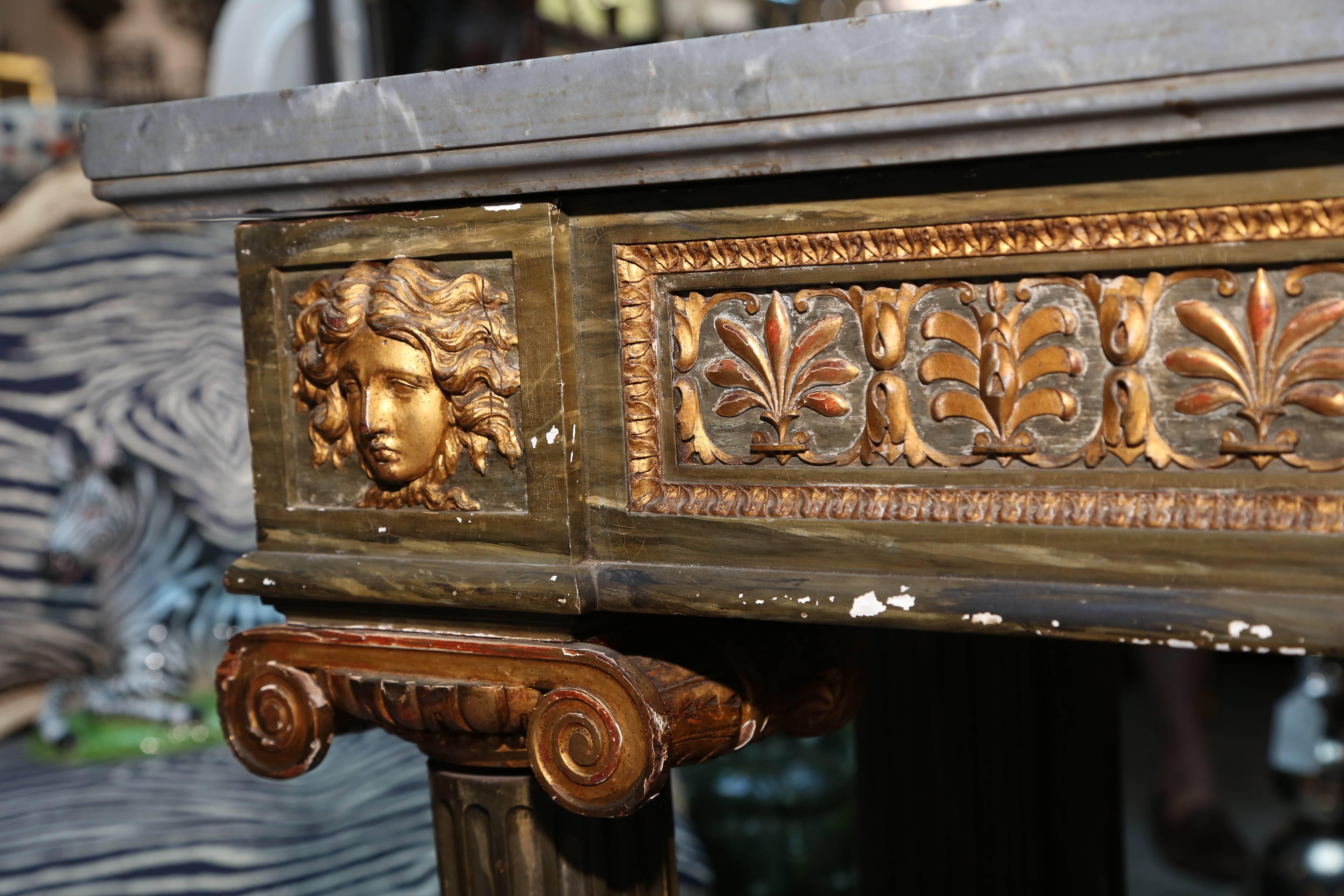 Superior Late 18th or Early 19th Century Italian Console 3
