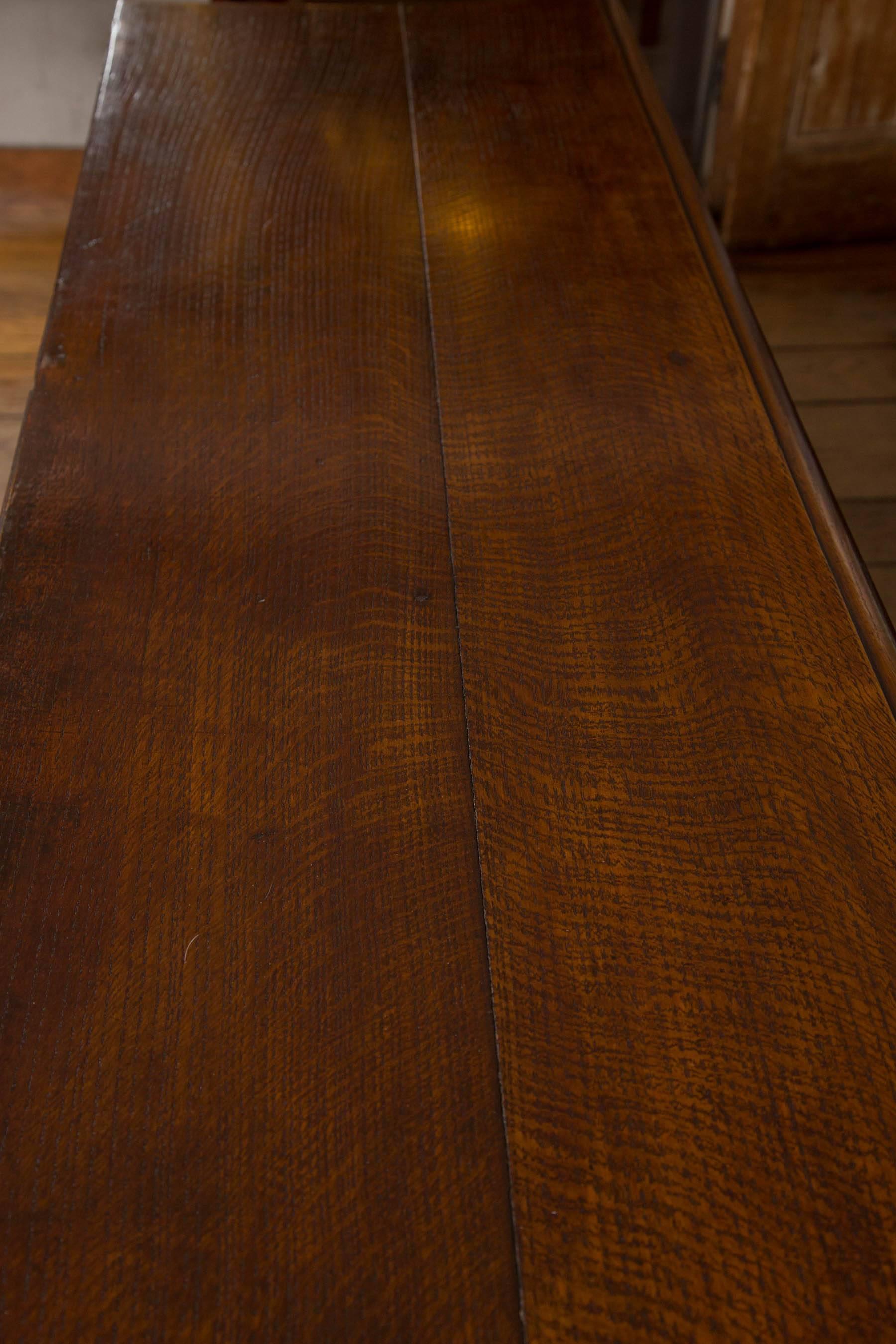 Oak Three-drawer Server / Huntboard 1