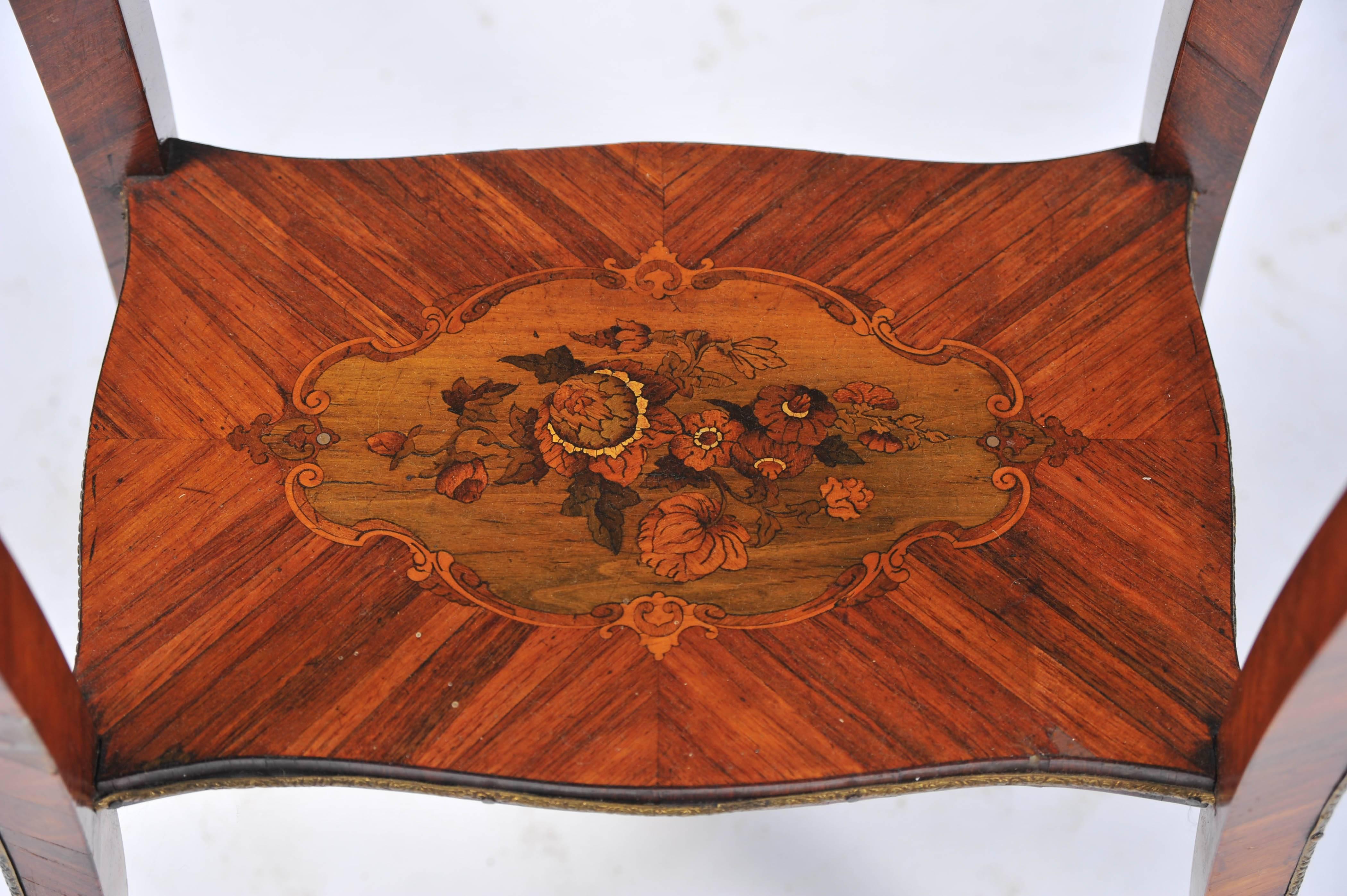 Kingwood 19th Century Louis XVI Style Side Table