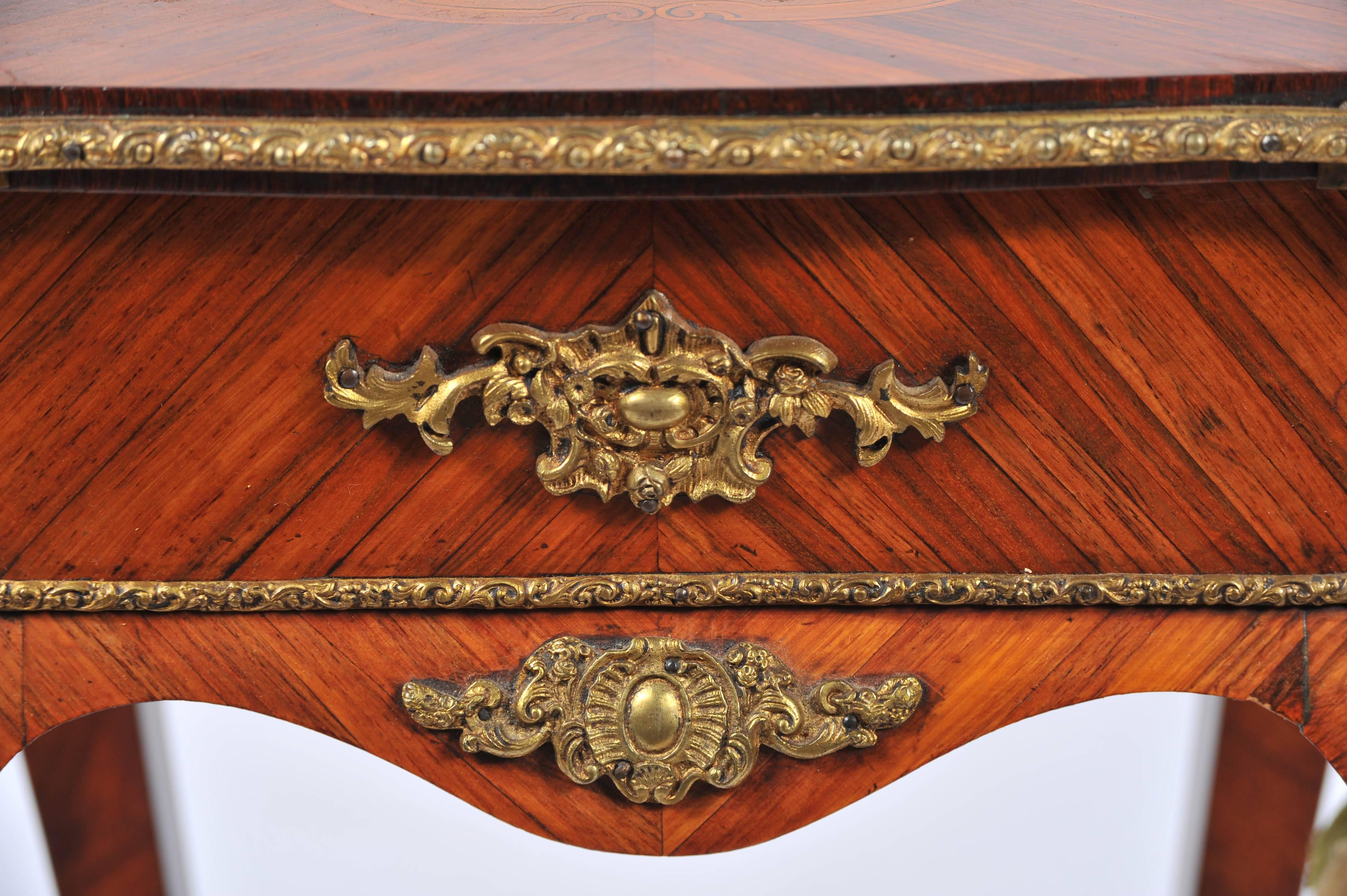 19th Century Louis XVI Style Side Table 1