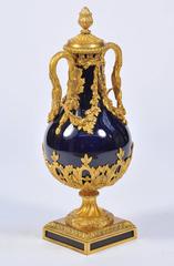 Classical Antique Lidded Vase