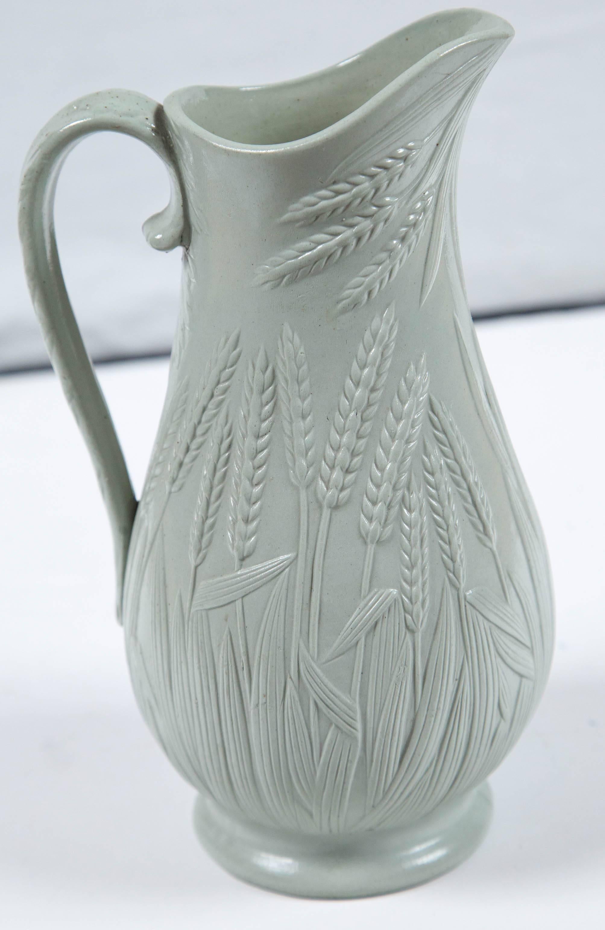 antique stoneware pitcher