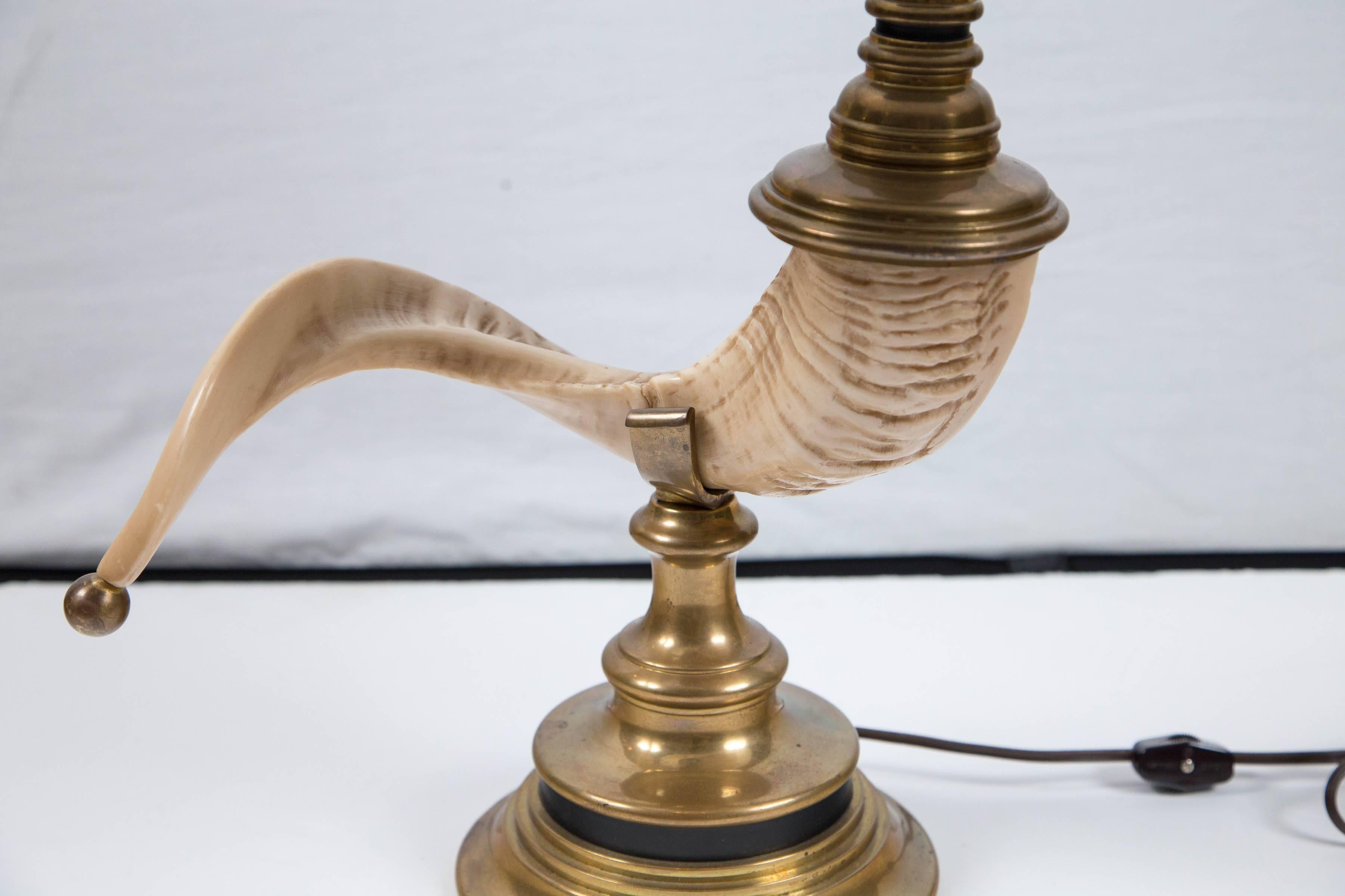 ram horn lamp