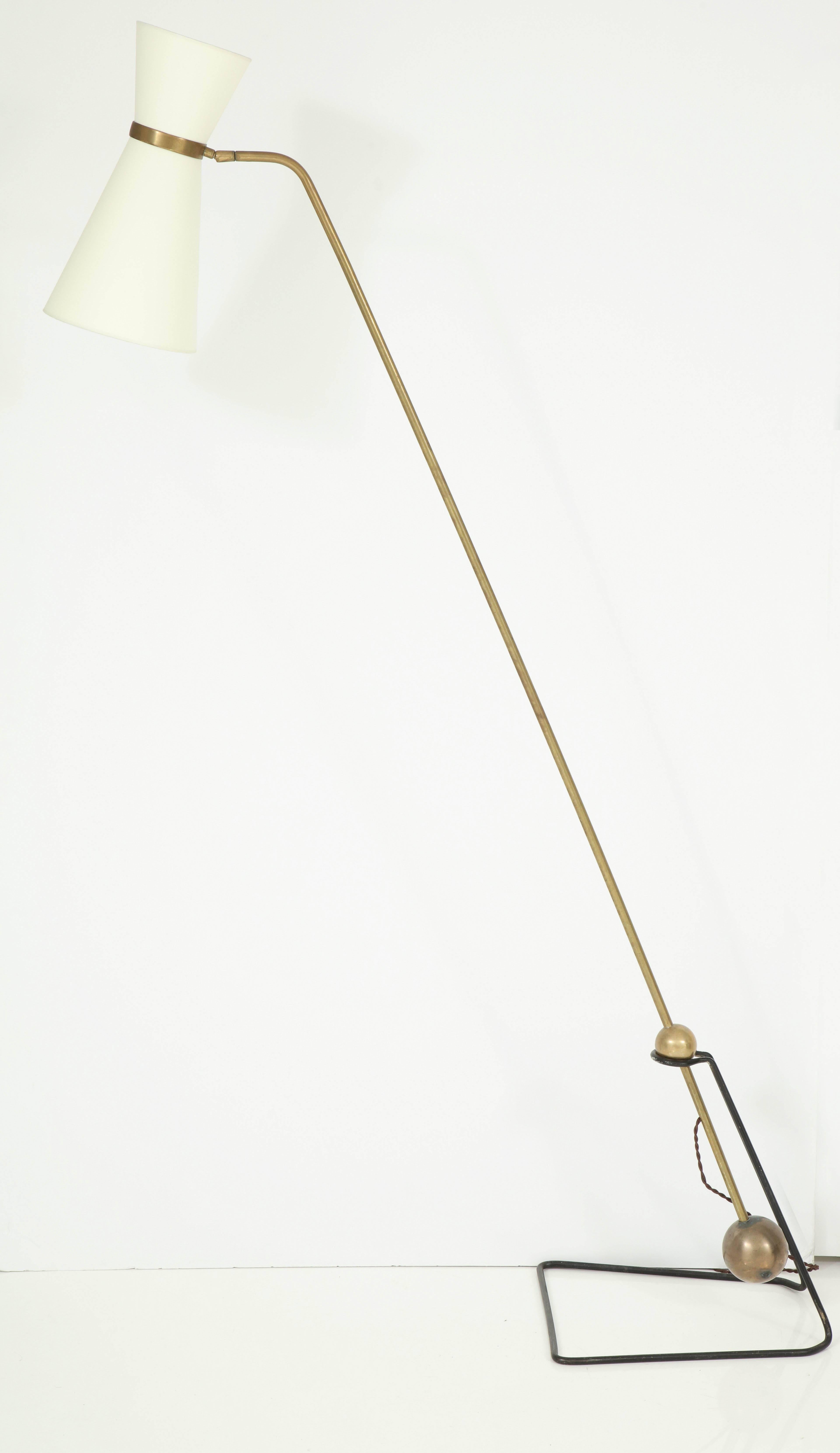 20th Century G2 Floor Lamp in the Style of Pierre Guariche for Disderot For Sale