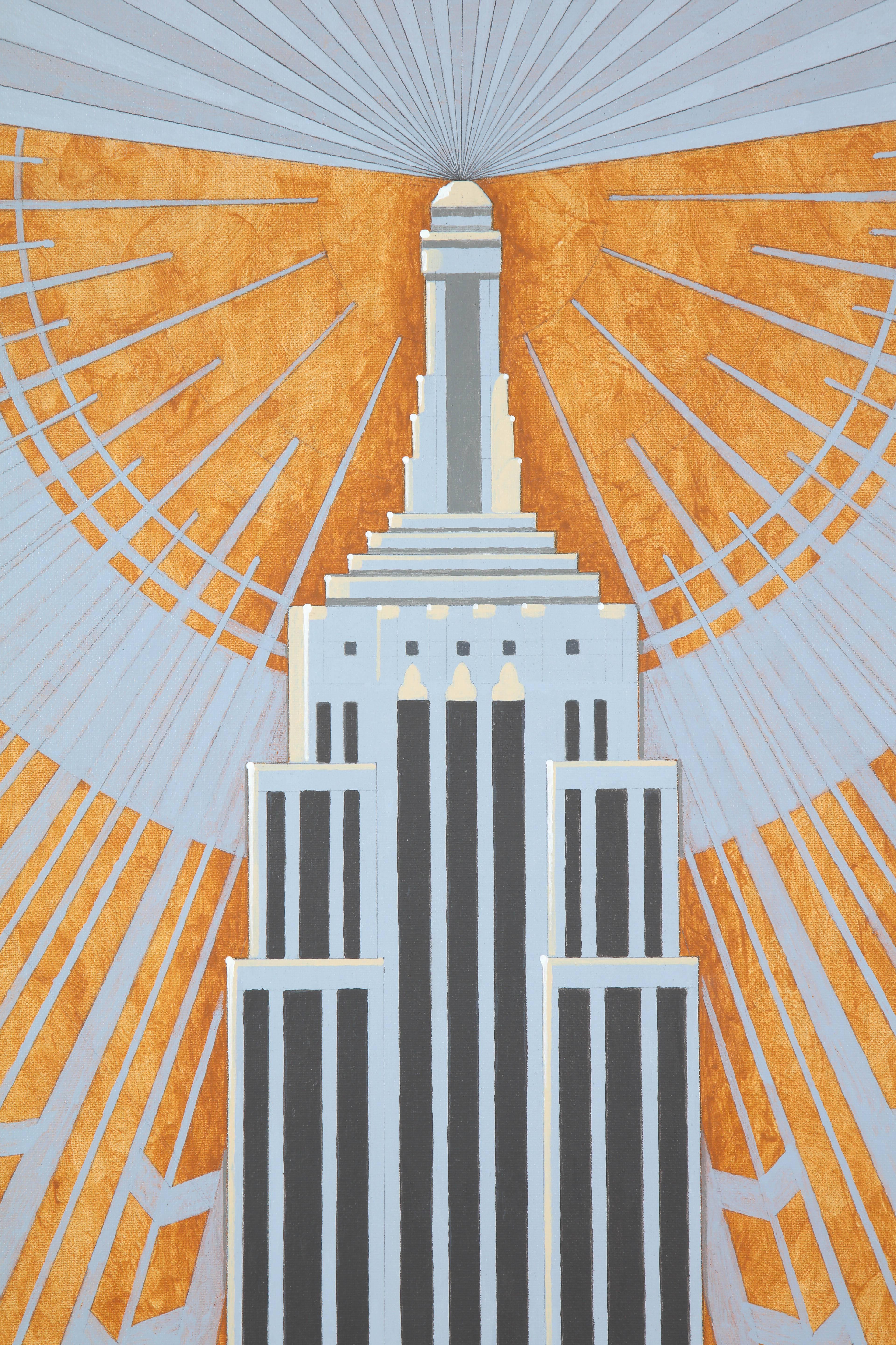 Imperio, pintura original de Lynn Curlee Lienzo en venta