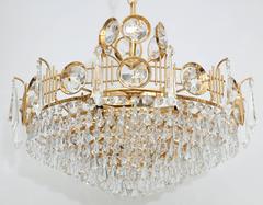 J.L. Lobmeyr Austrian Crystal Chandelier