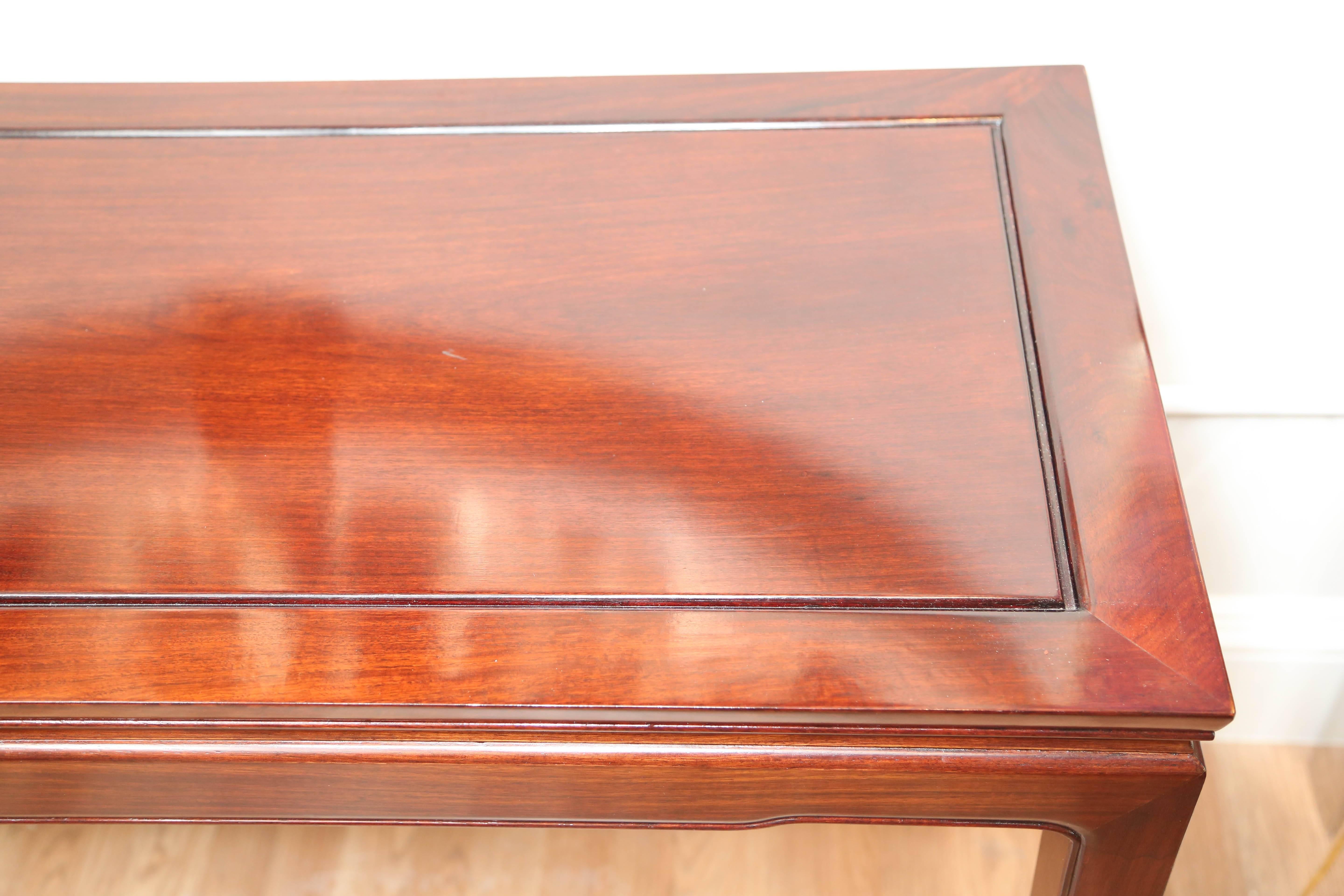Chinese Rosewood Console 1