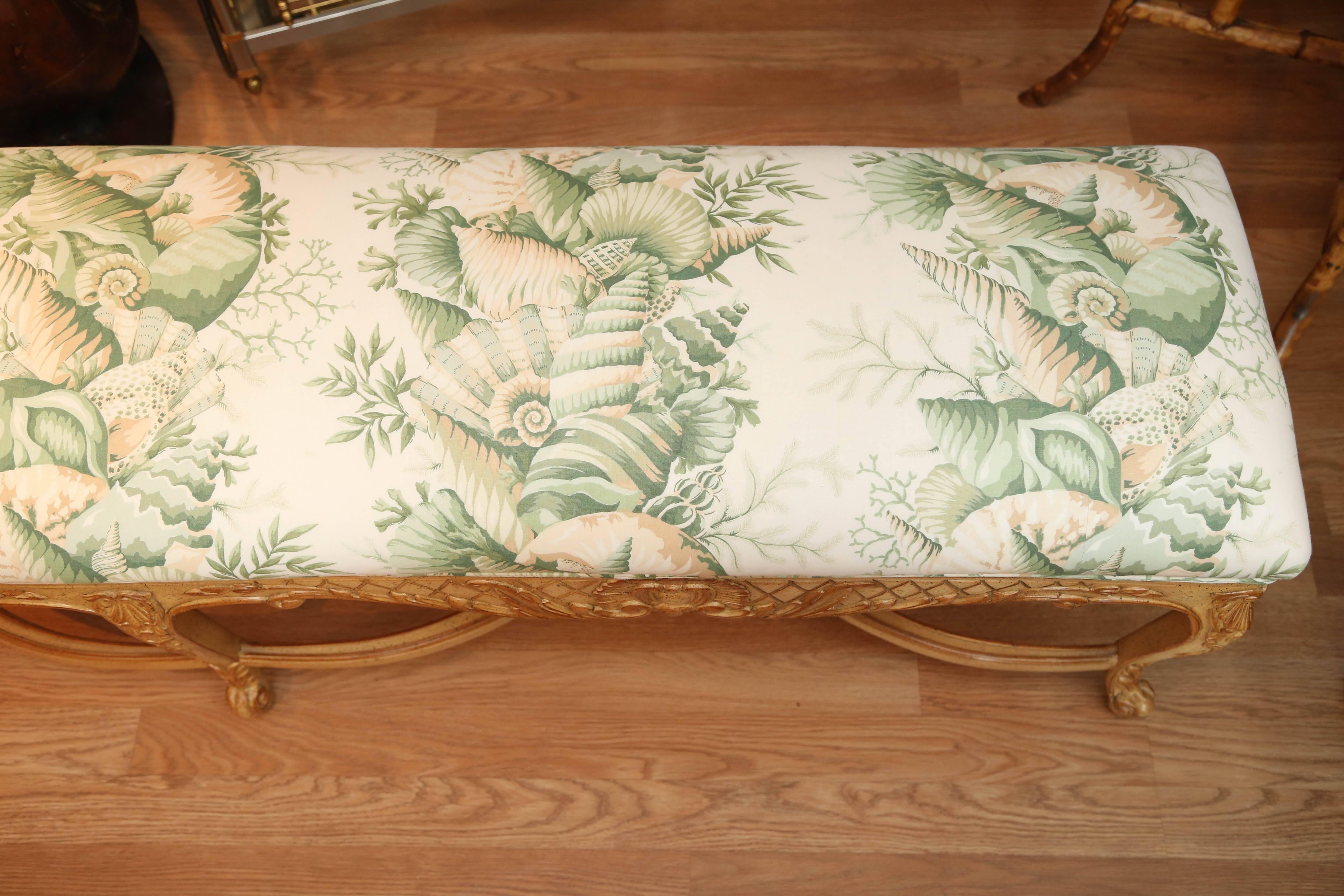 Wood Country French Bench by Auffray
