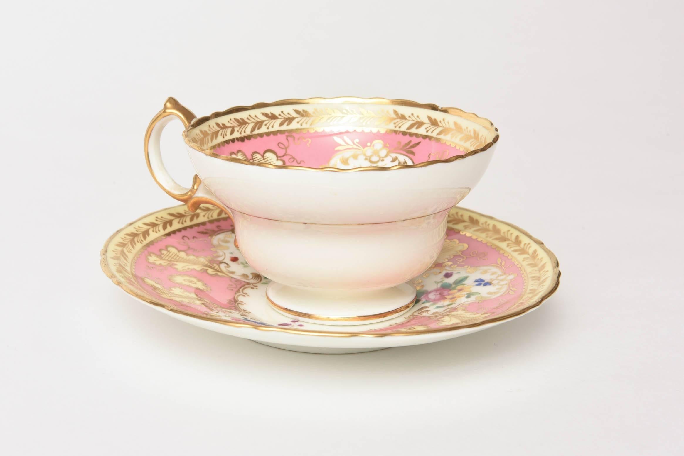 antique cups and saucers