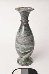 Antique Marble Vase, Great Patterns of Black, White and Gray Throughout