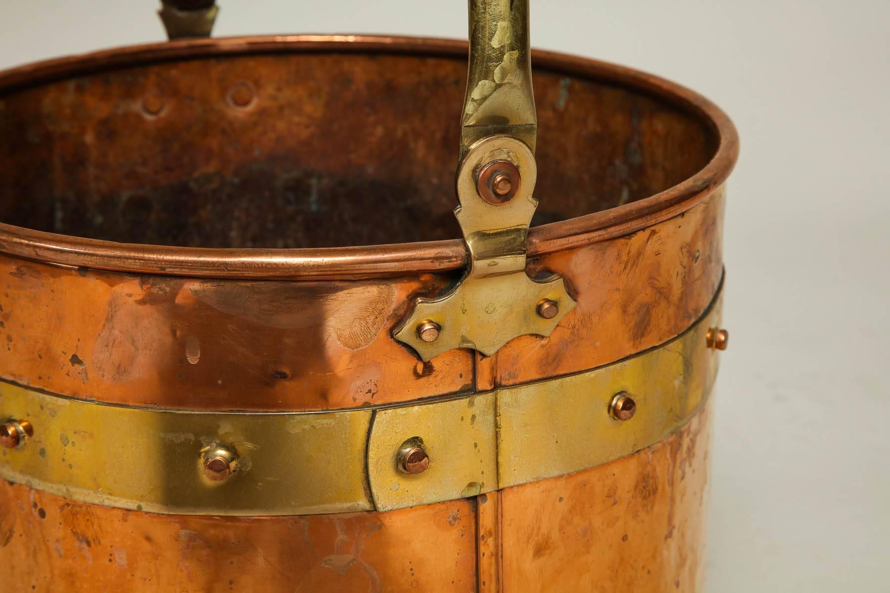 Copper and Brass Bucket 2