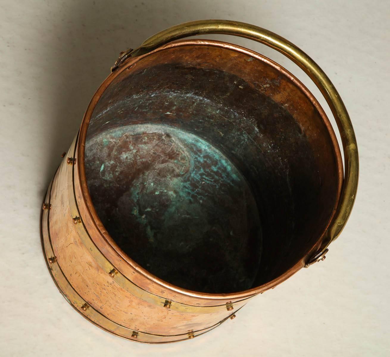 Copper and Brass Bucket 3