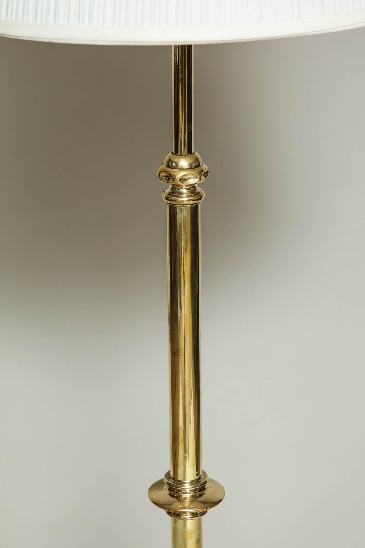 Adjustable Brass Floor Lamp 3
