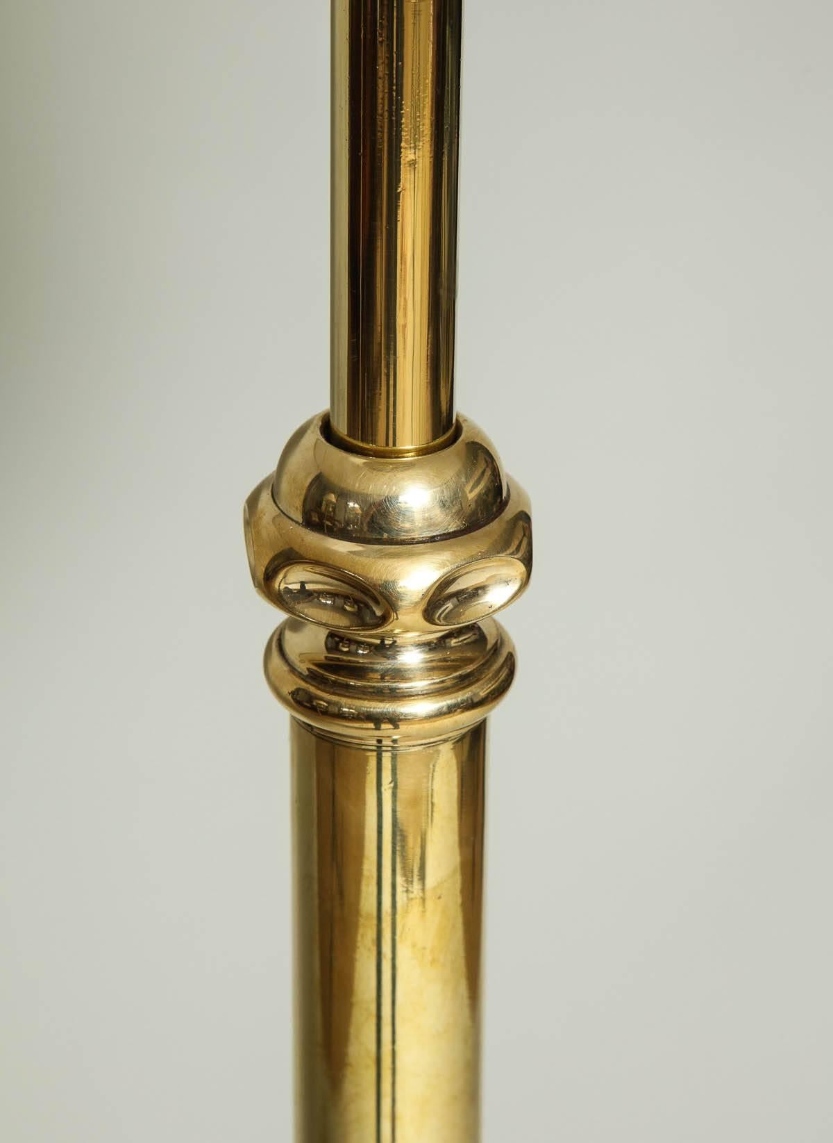Adjustable Brass Floor Lamp 4