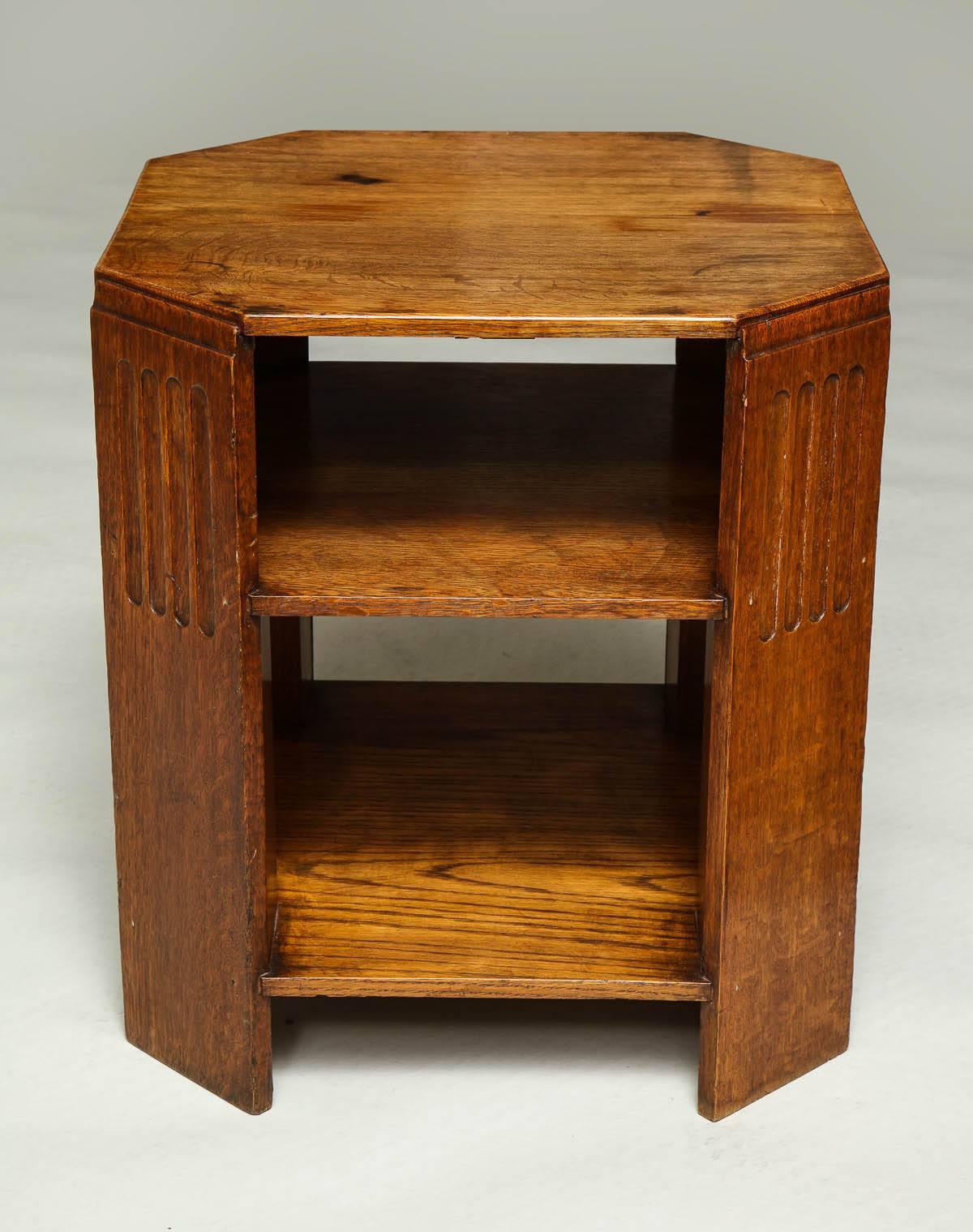 Mid-20th Century Octagonal End Table