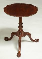 George II Piecrust Tripod Table