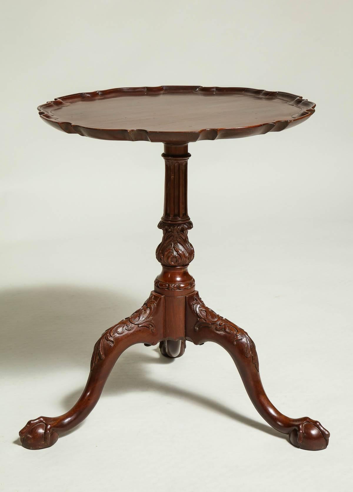 George II Piecrust Tripod Table 1