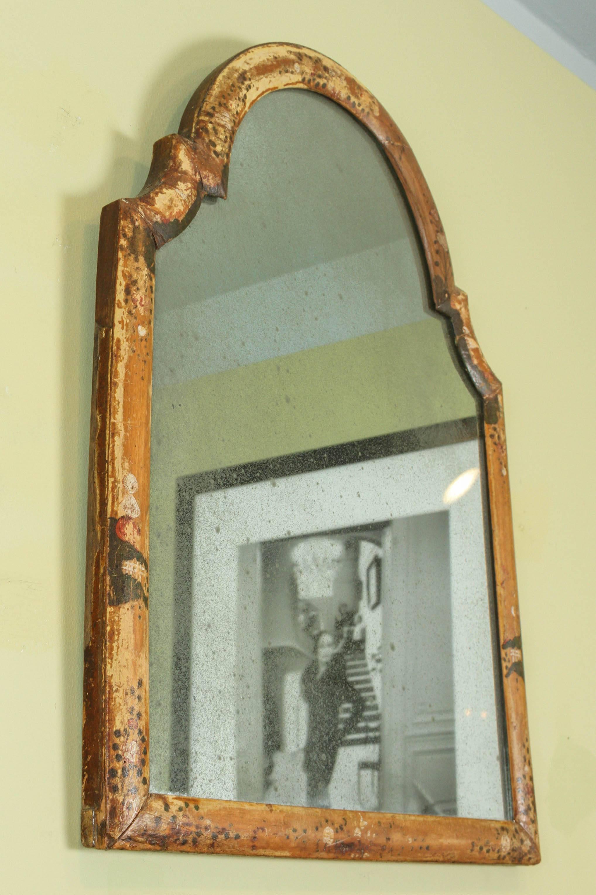 Wood 19th Century Italian Mirror