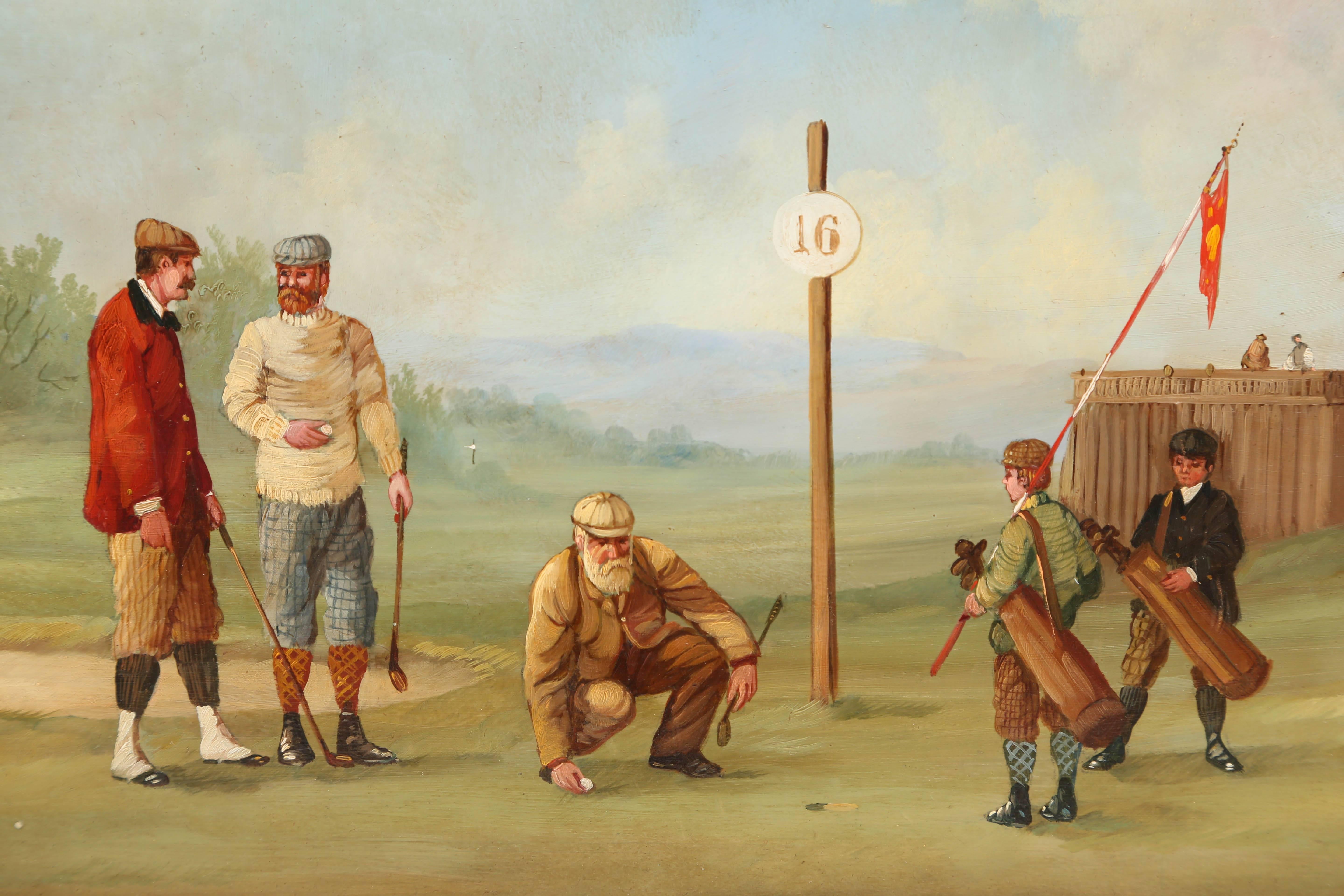 Conjunto de pinturas de Marco Ceri sobre actividades de ocio 2