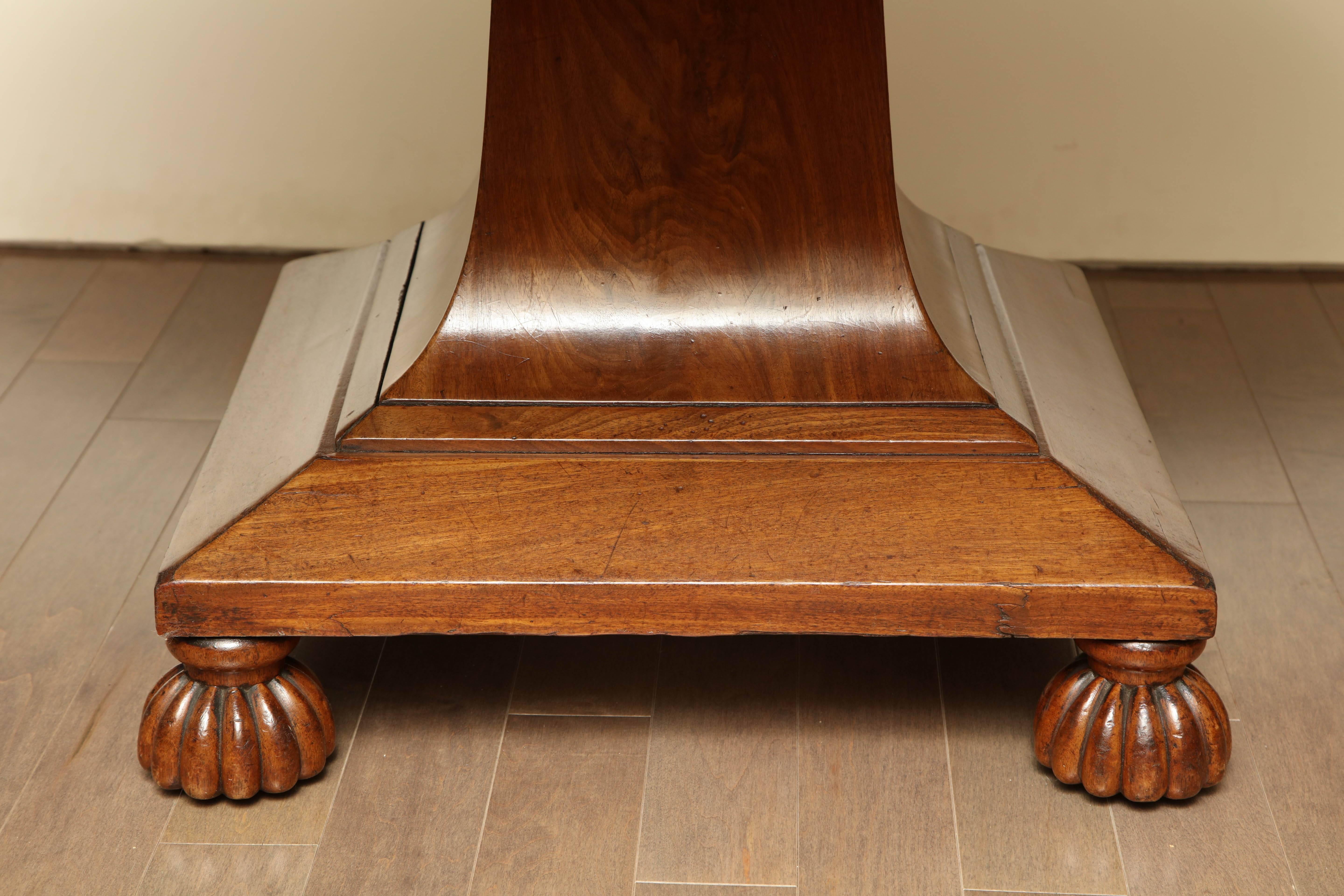 Exceptional, English Regency, Mahogany Center Table For Sale 3