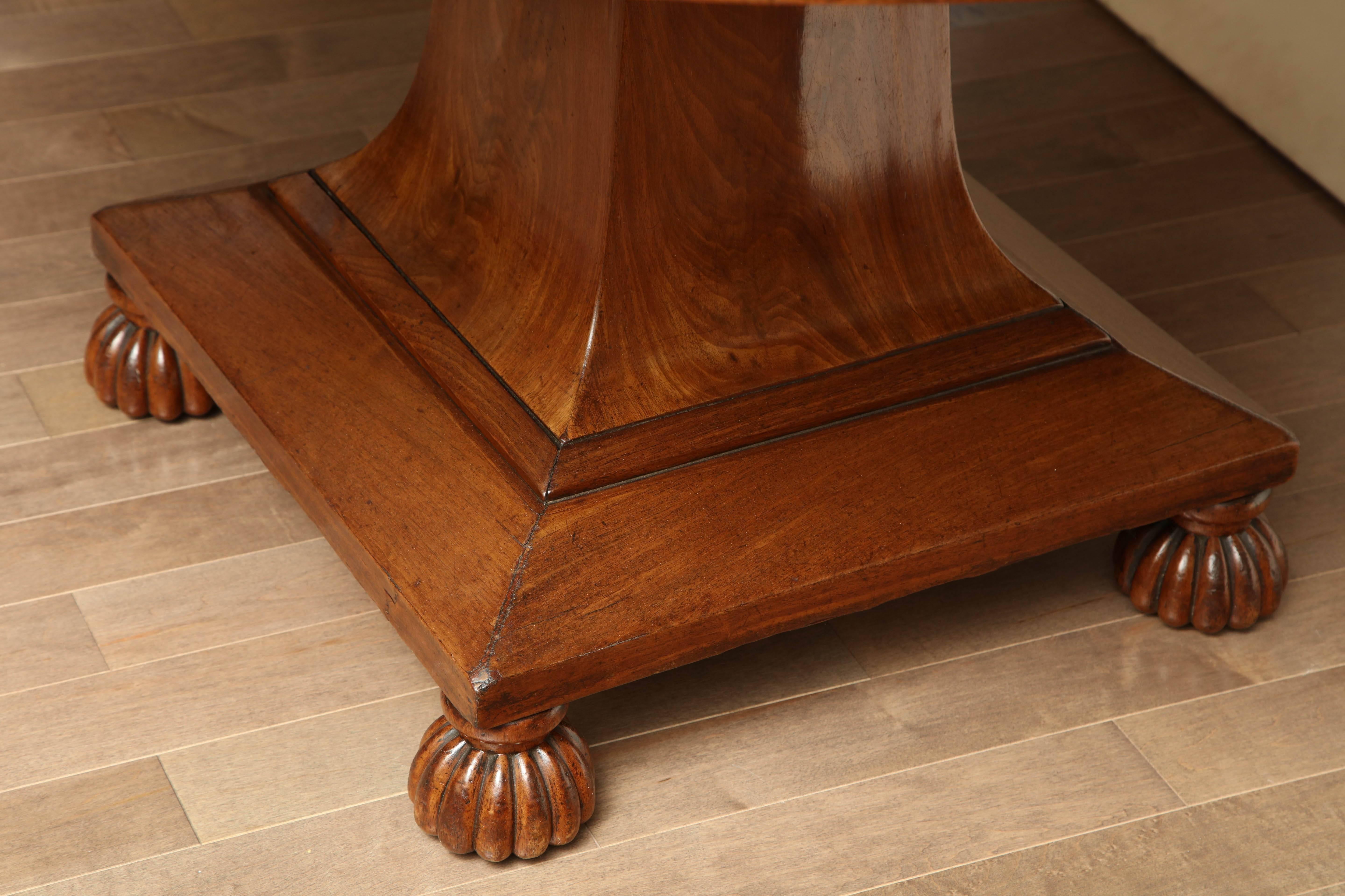 Exceptional, English Regency, Mahogany Center Table For Sale 6