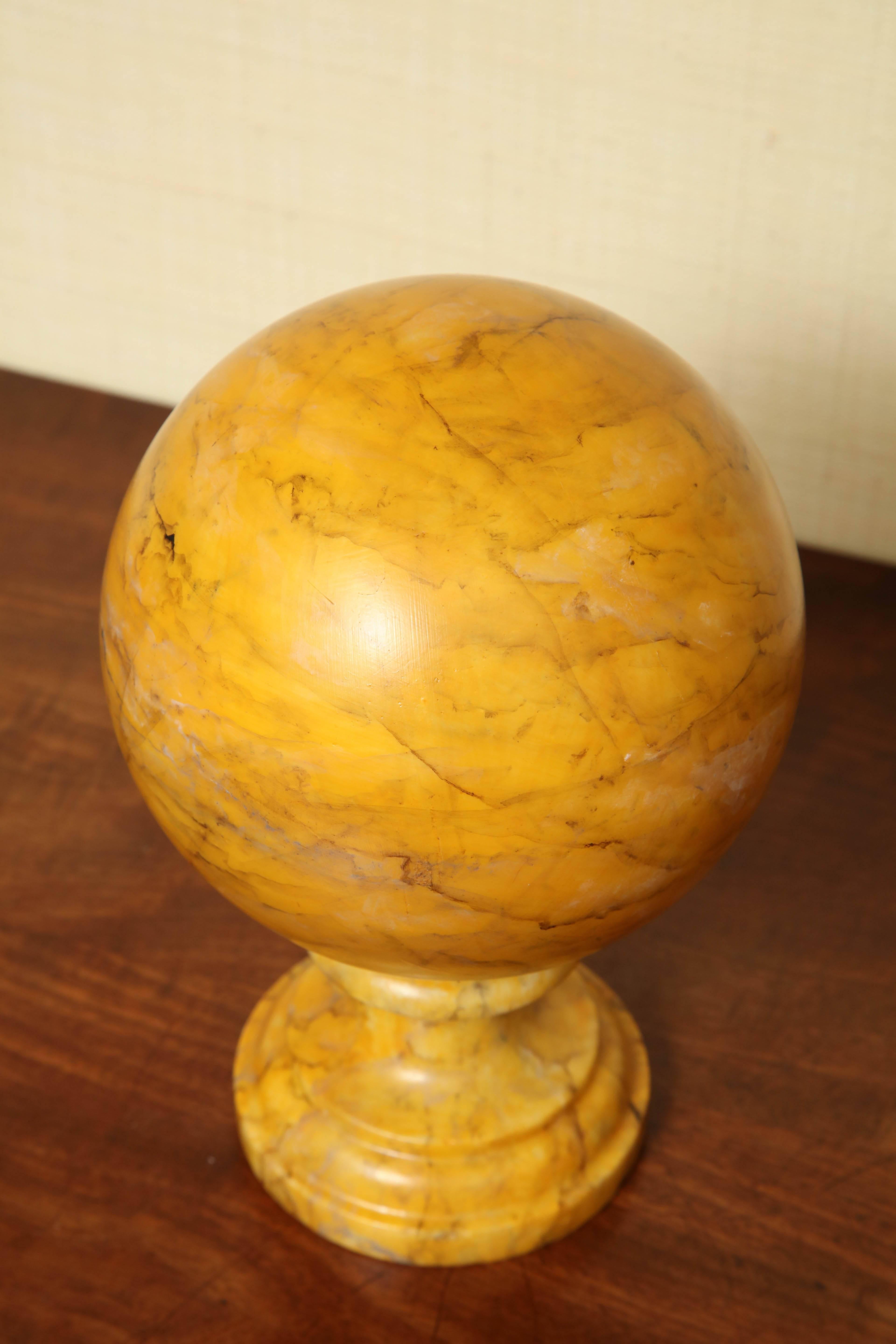 Faux Marbre Finished, Marble Ball 2