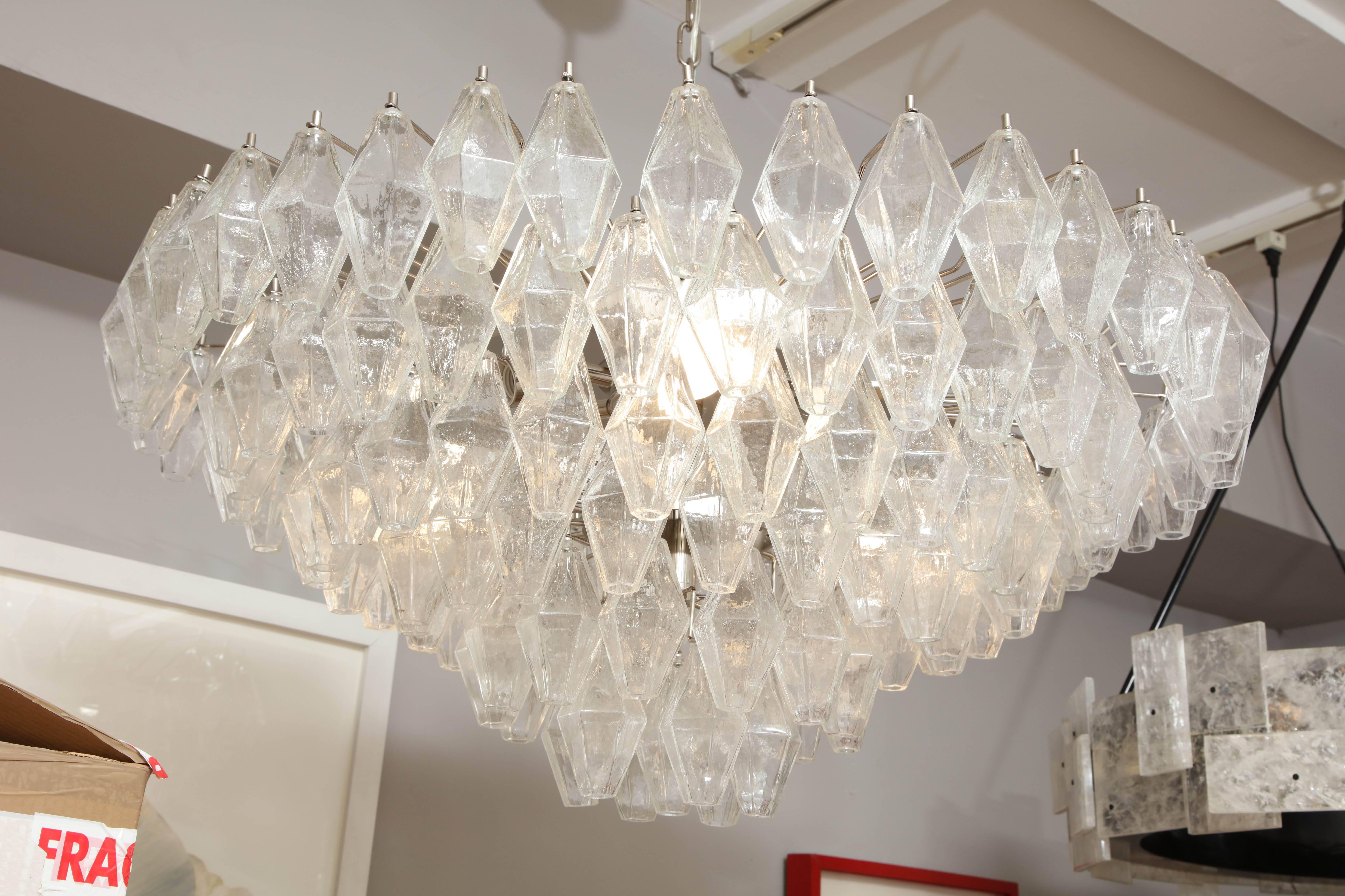 custom glass chandelier