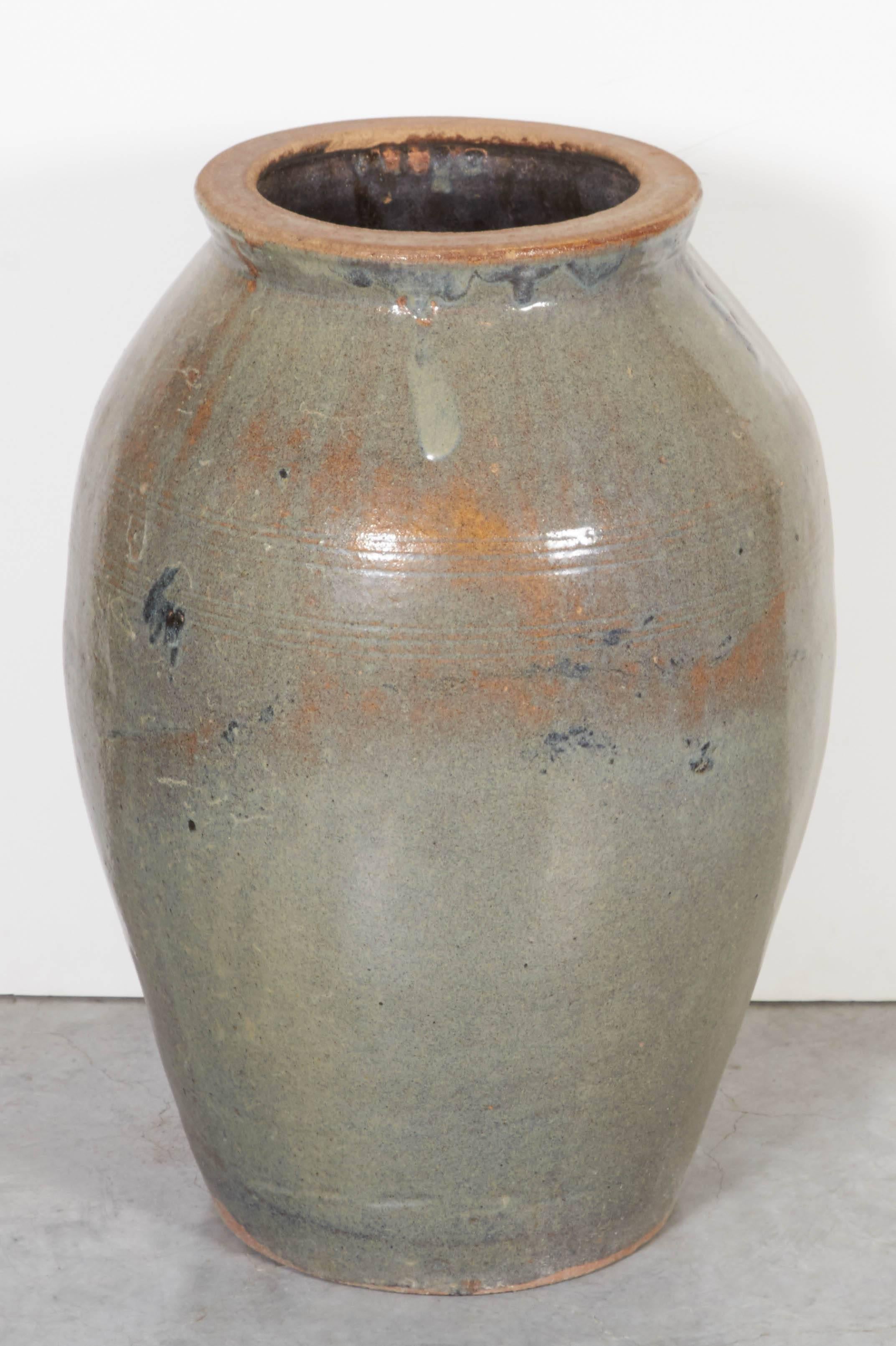 20th Century Tall Vintage Chinese Ceramic Wine Jar