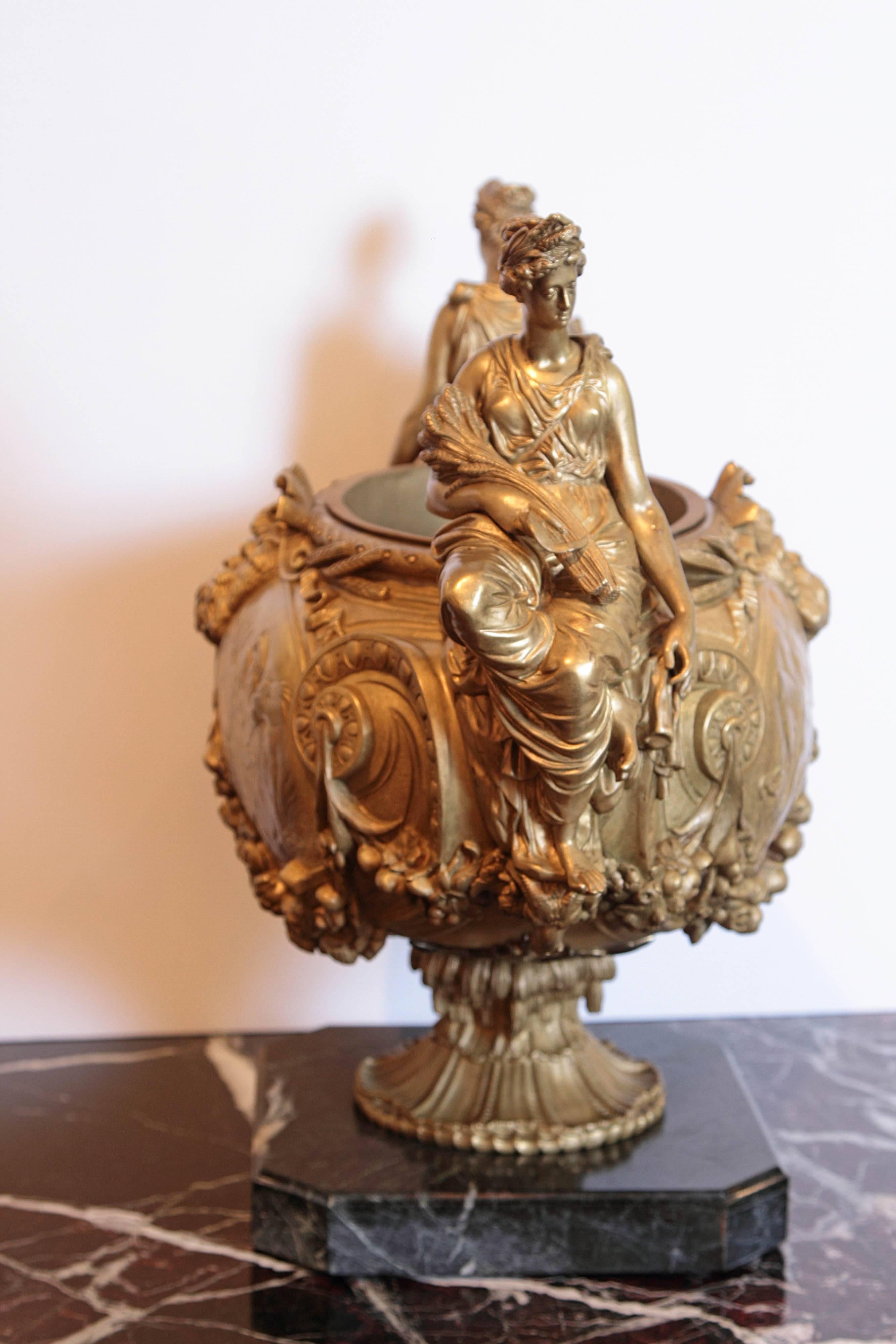 French 19th Century Centerpiece after Lerolle Freres Paris, circa 1862