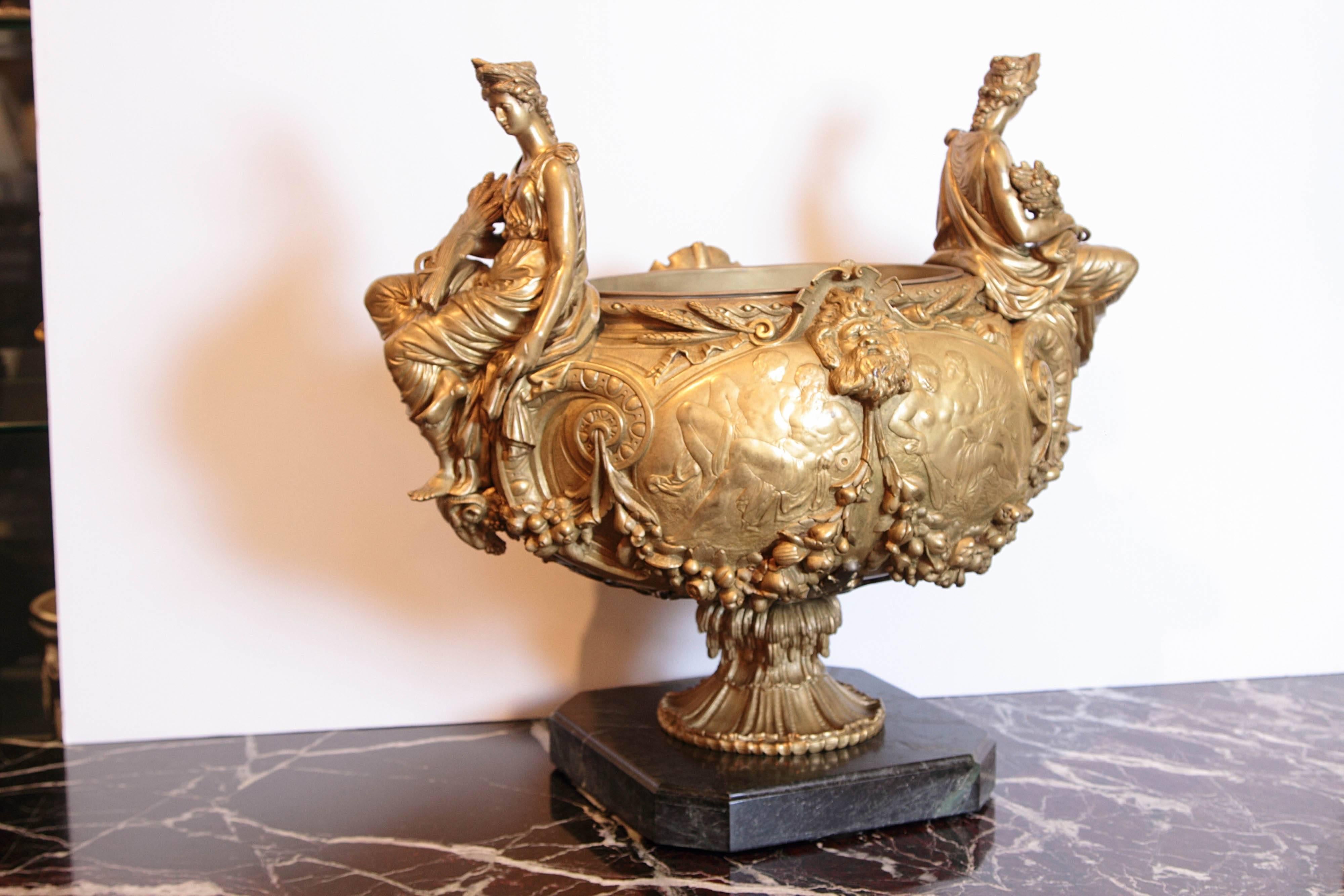 19th Century Centerpiece after Lerolle Freres Paris, circa 1862 In Excellent Condition In Dallas, TX