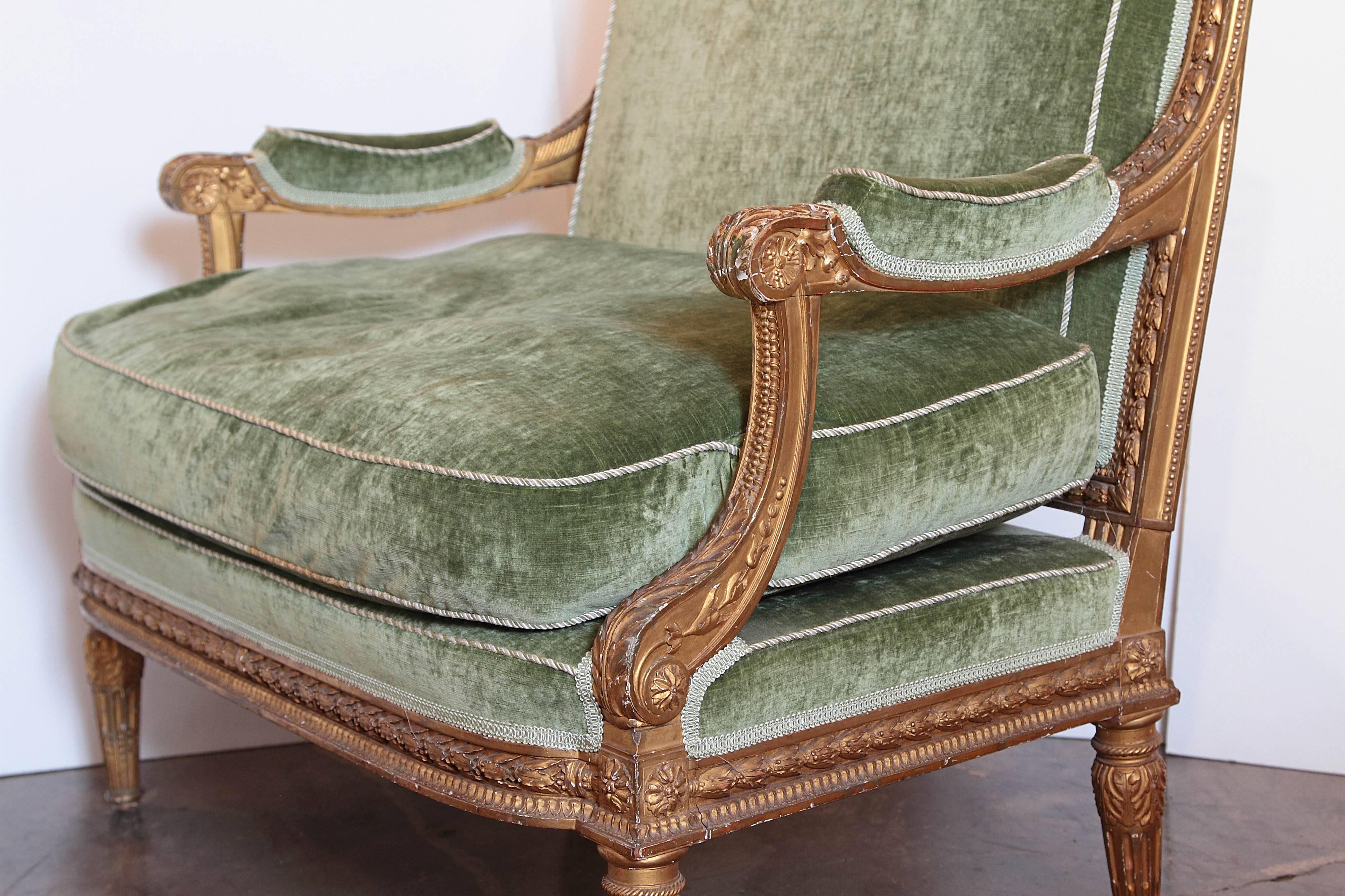 Pair of 19th Century Very Fine and Rare French Louis XVI Marquis 1