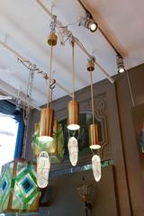 Supernova-Pendelleuchten von Angelo Brotto für Esperia