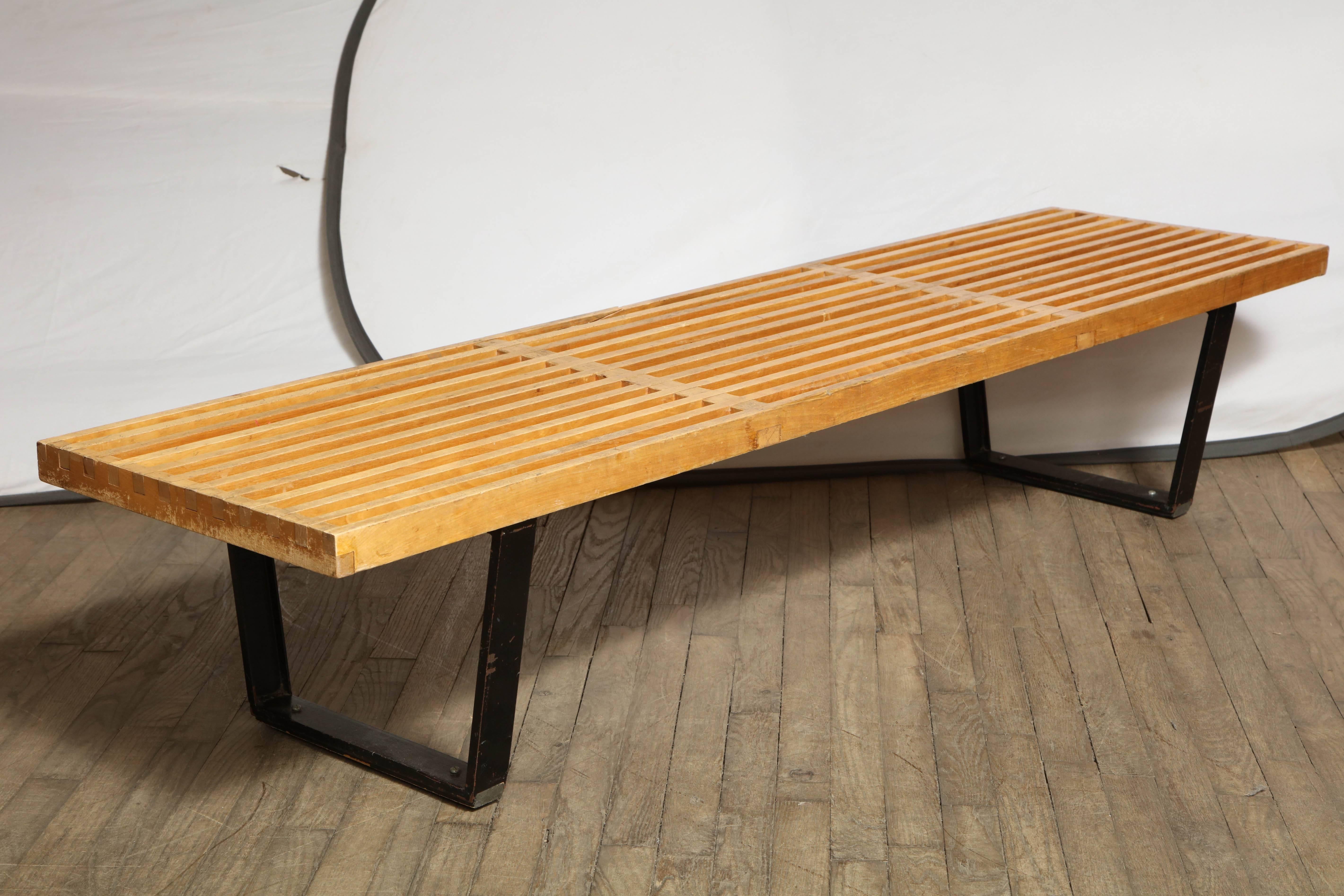 Handpicked by buyers at Ann-Morris Inc.

We also have a 2nd George Nelson Bench from the 1960s 