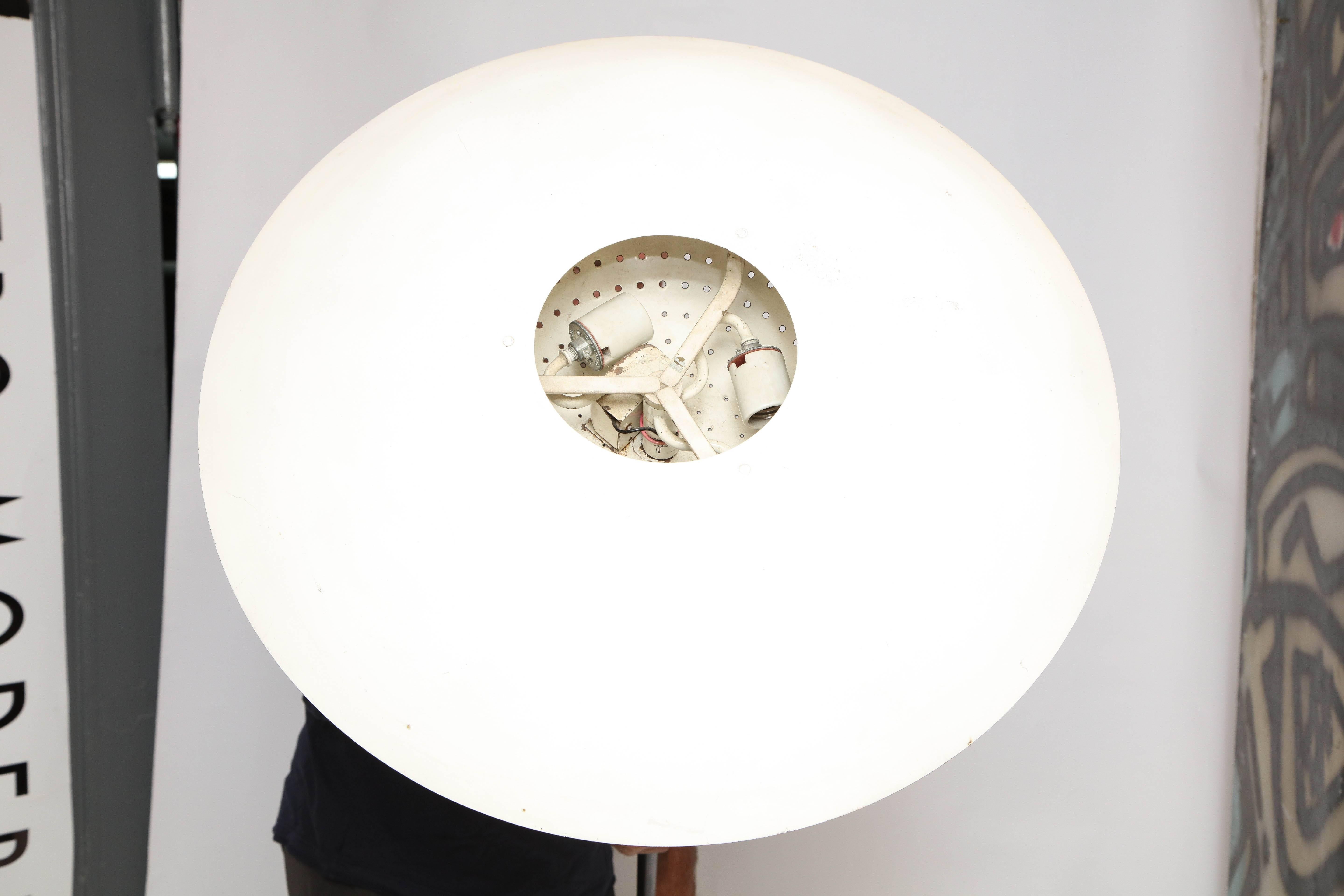  Floor Lamp Mid Century Modern Switzerland, 1950s In Good Condition For Sale In New York, NY
