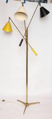 Angelo Lelii Arredoluce Triennale Stehleuchte, Italien, um 1951