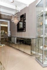 Fabulous Mid-Century Mirrored Six-Door Buffet
