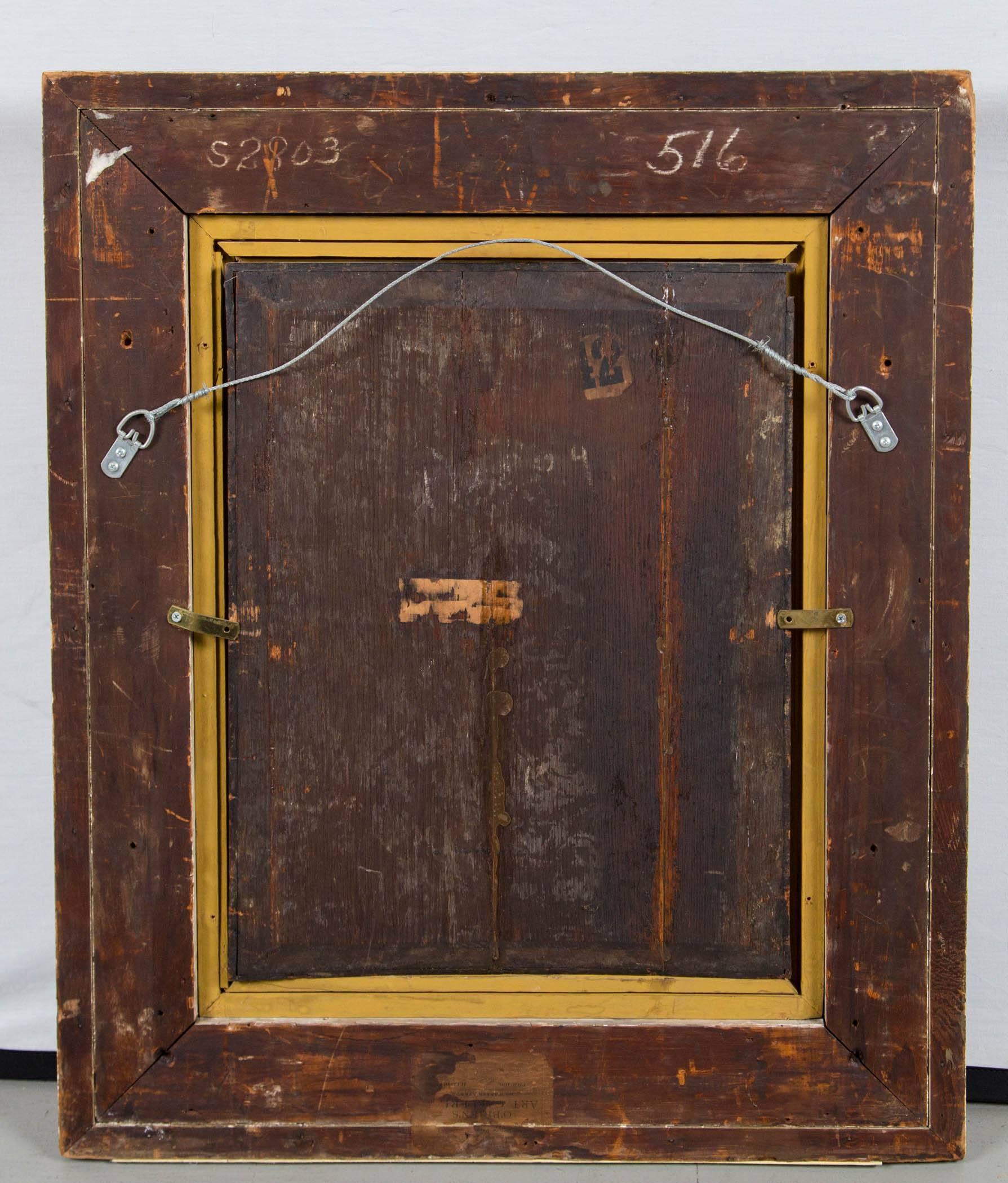 19th Century Antique Dutch Painting For Sale
